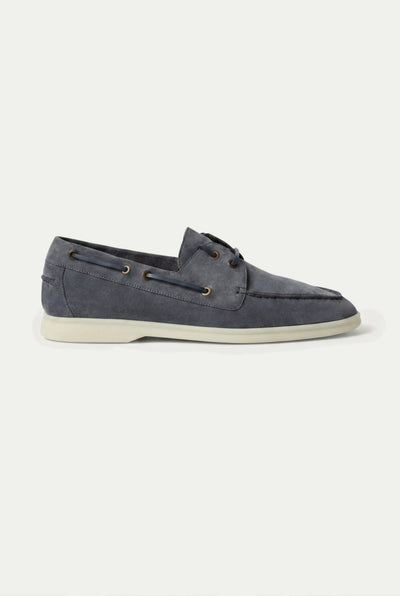 Amalfi Süet Loafer - Mavi