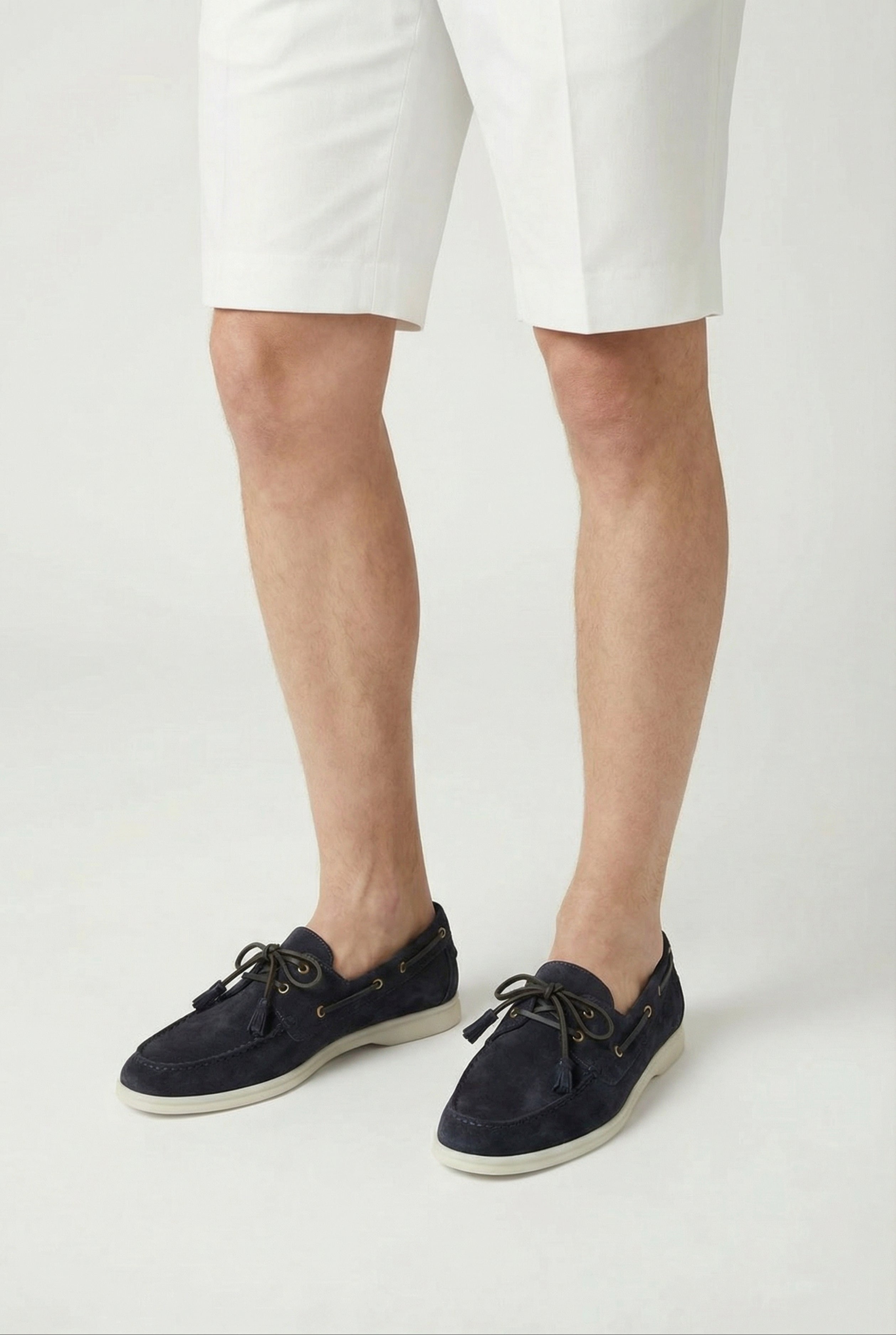 Timassi Amalfi Süet Loafer - Lacivert - yandan görünüm