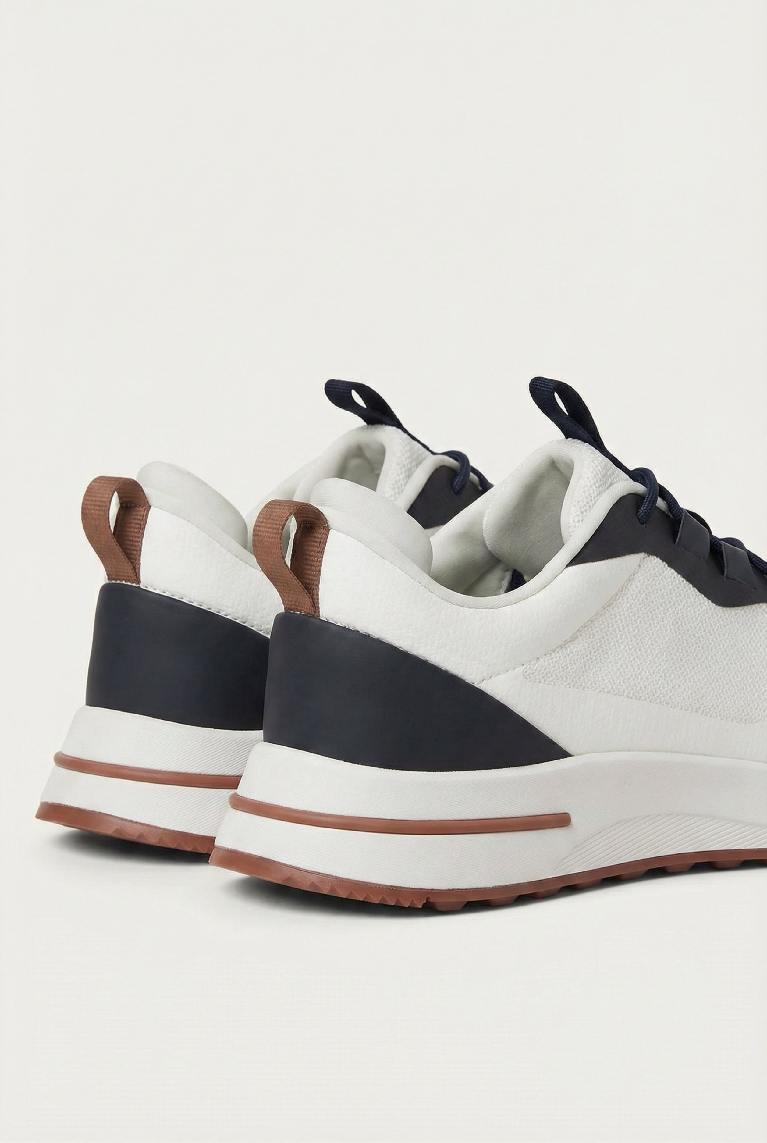 Timassi Portofino Sneaker - Beyaz Lacivert - üst detay