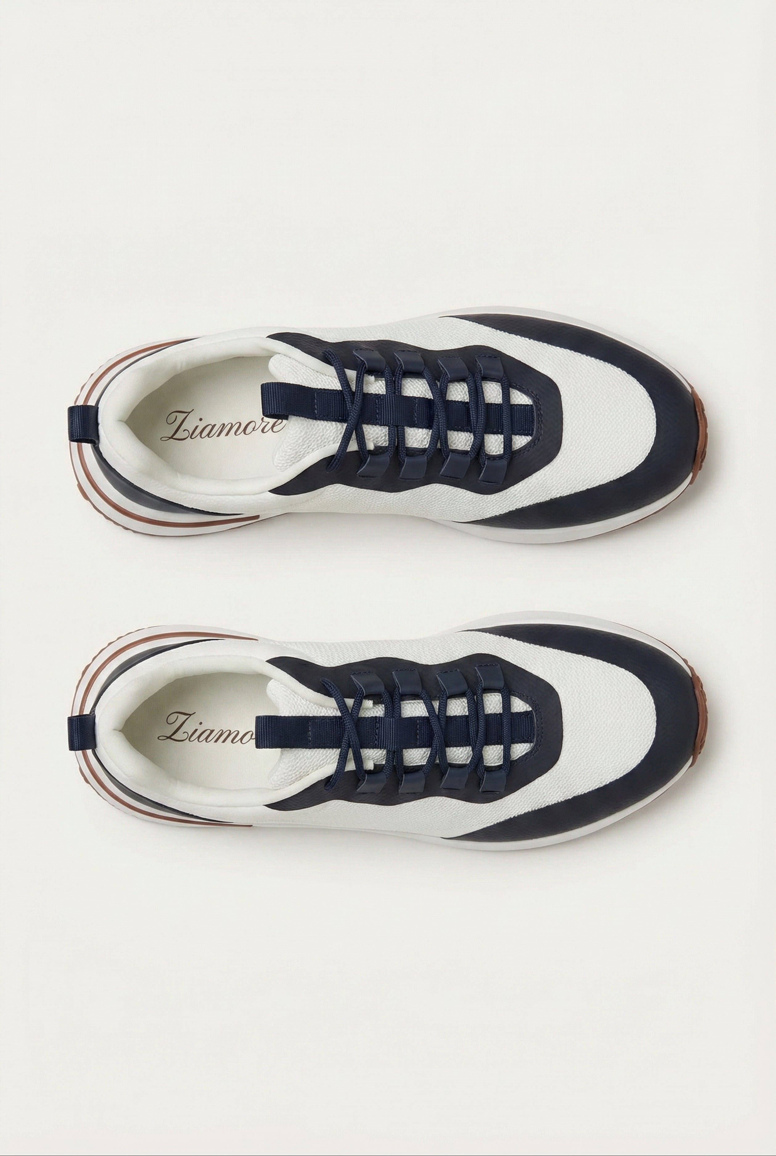 Timassi Portofino Sneaker - Beyaz Lacivert - yakın çekim