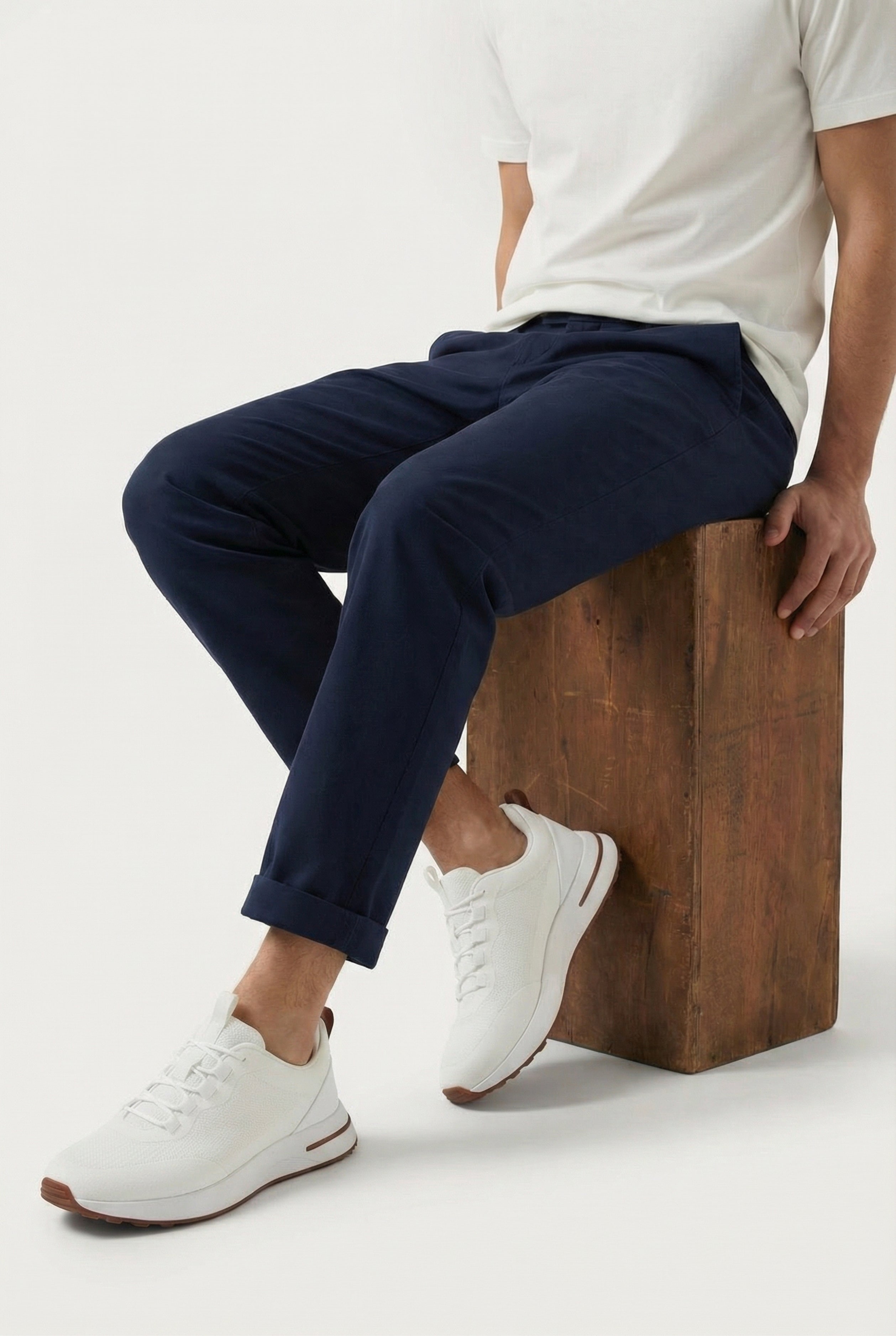 Timassi Portofino Sneaker - Beyaz - yandan görünüm