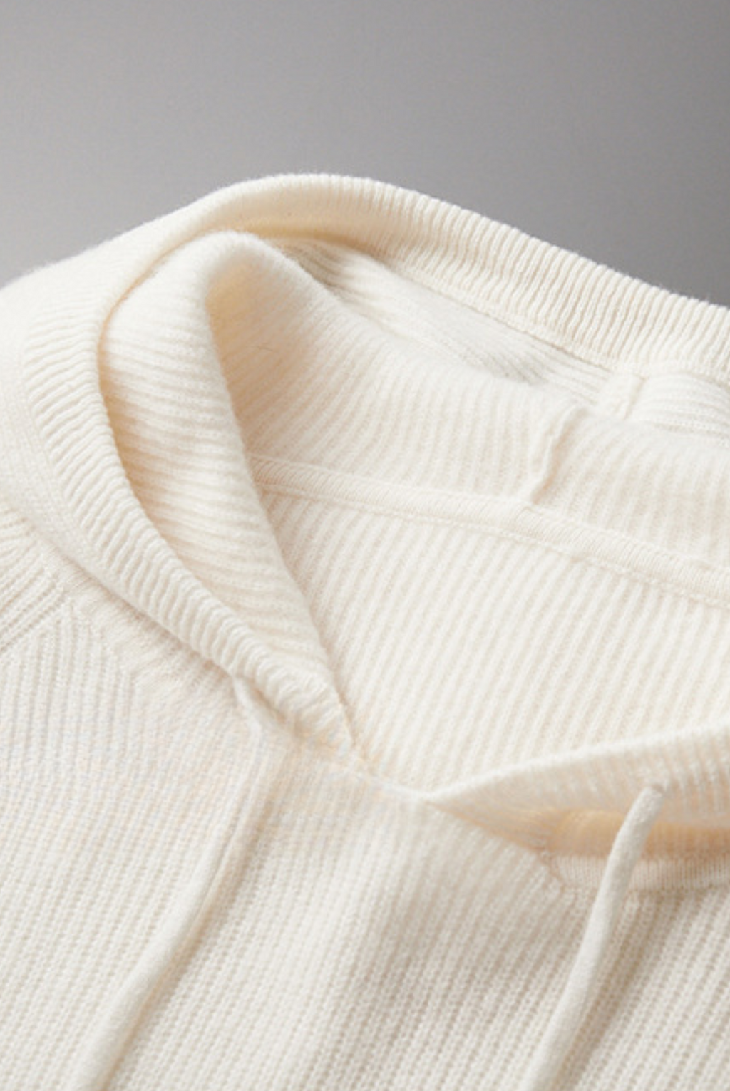 Merino Yünü Beyaz Çizgili Takım