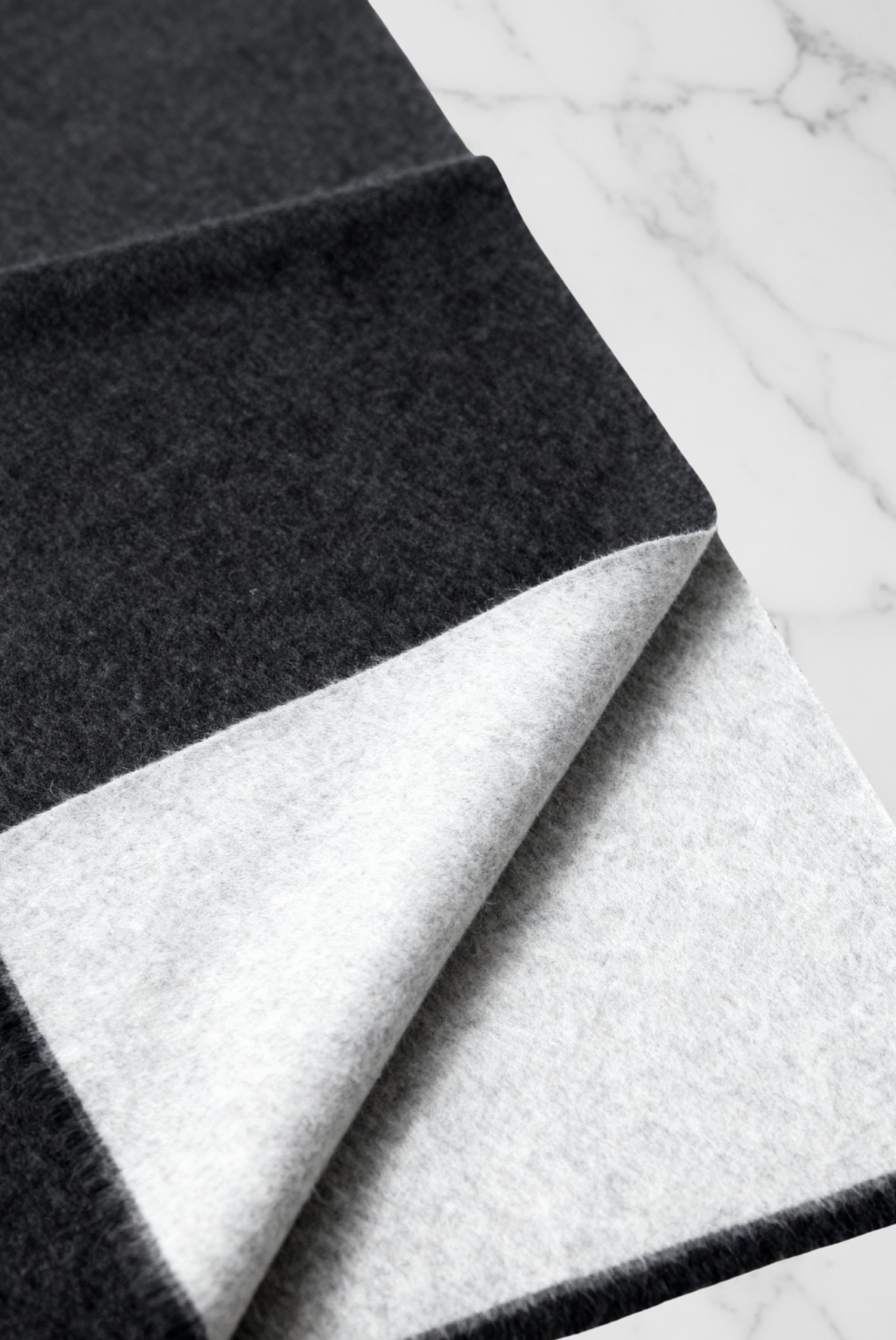 Siyah Kaşmir Bere & Atkı Set