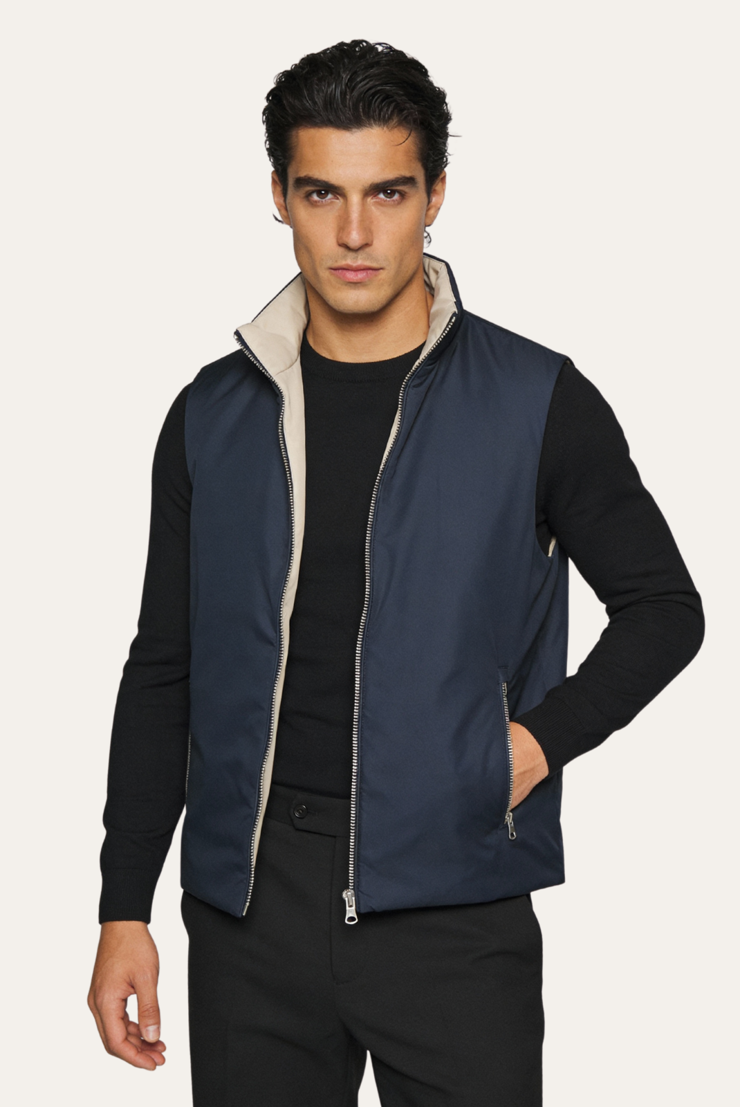 Lacivert Essenza Yelek