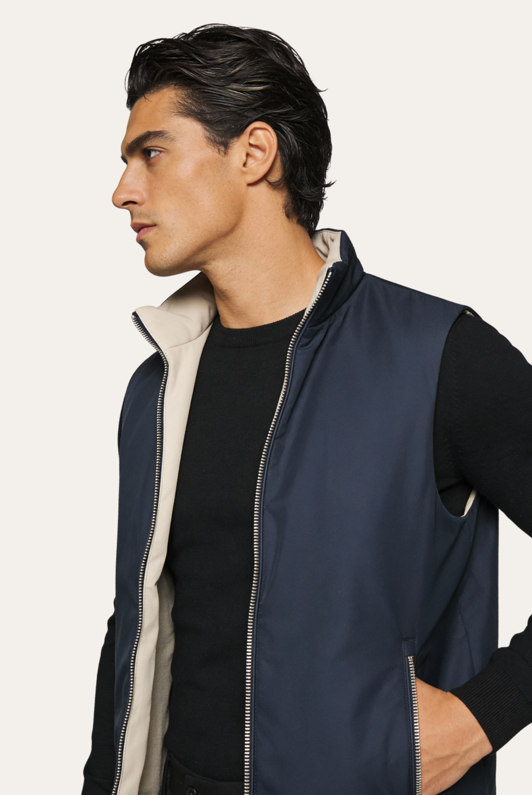 Lacivert Essenza Yelek