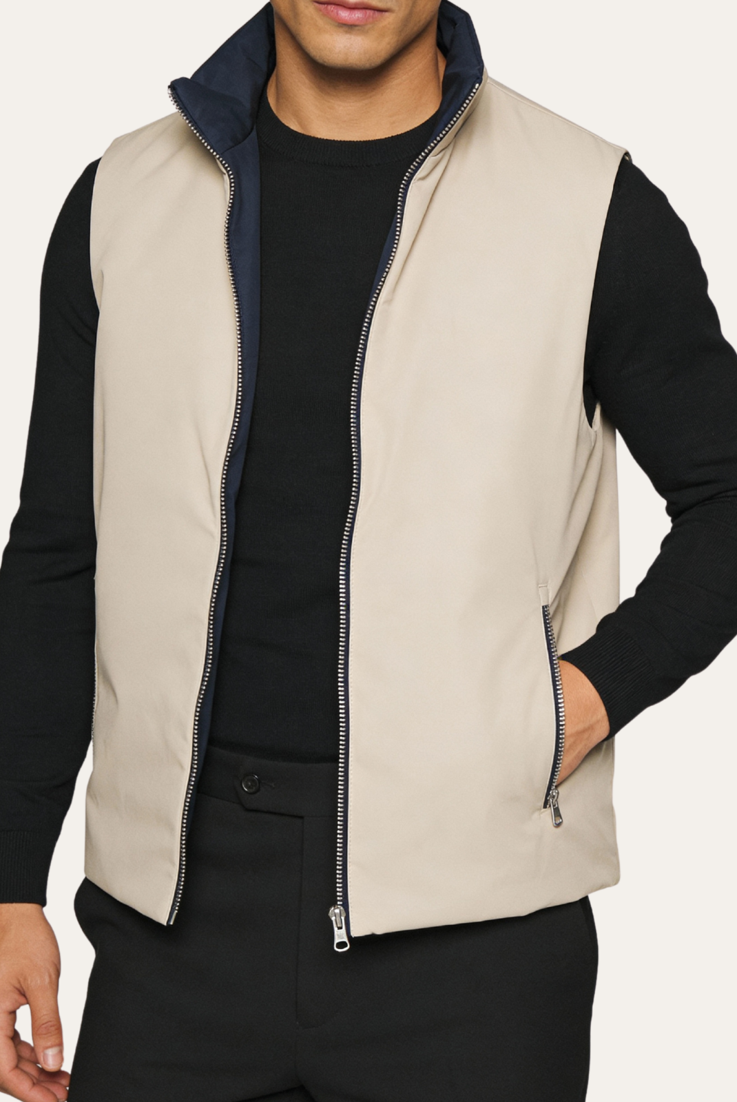 Lacivert Essenza Yelek