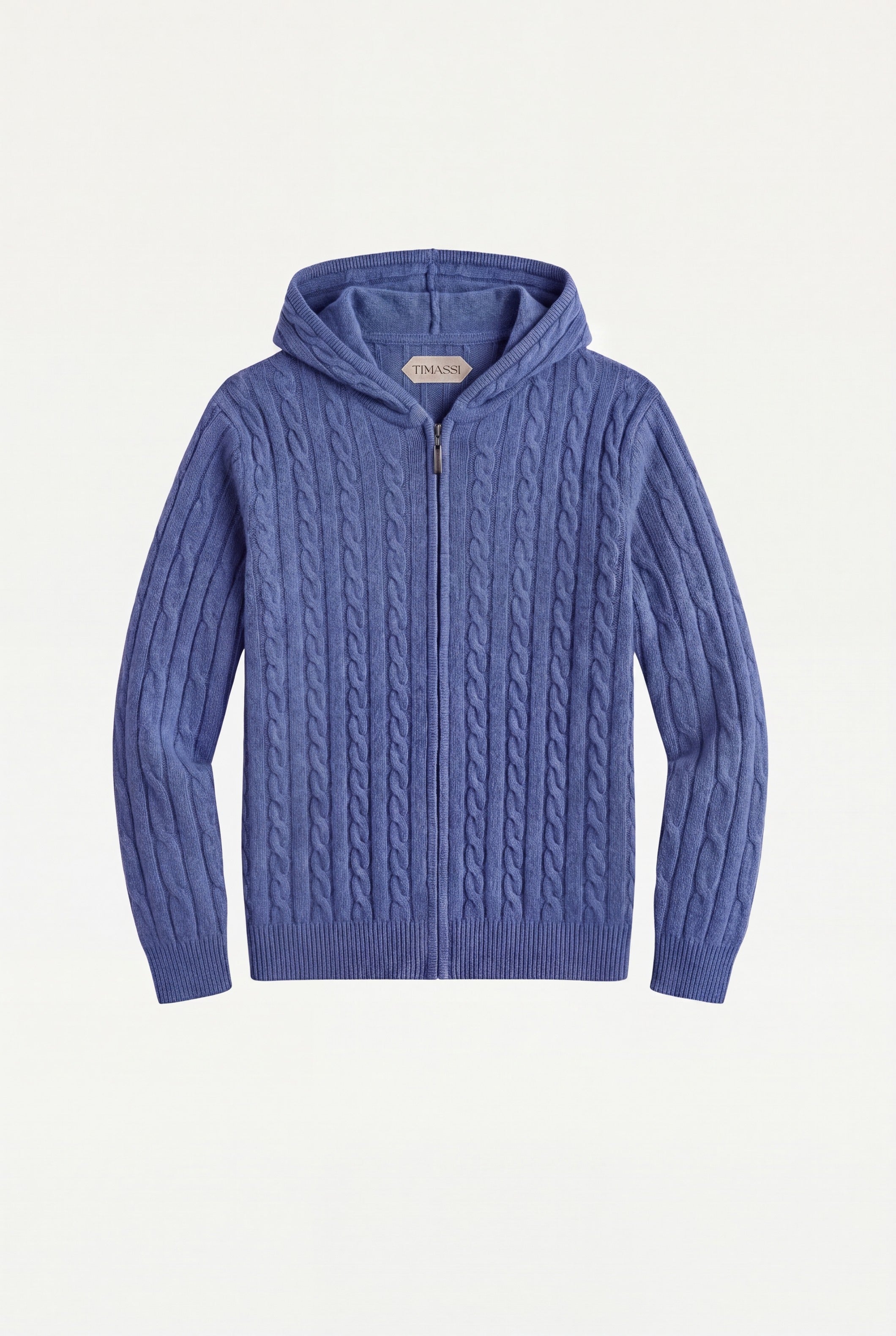 Como Kaşmir Kapüşonlu Sweatshirt - Mavi