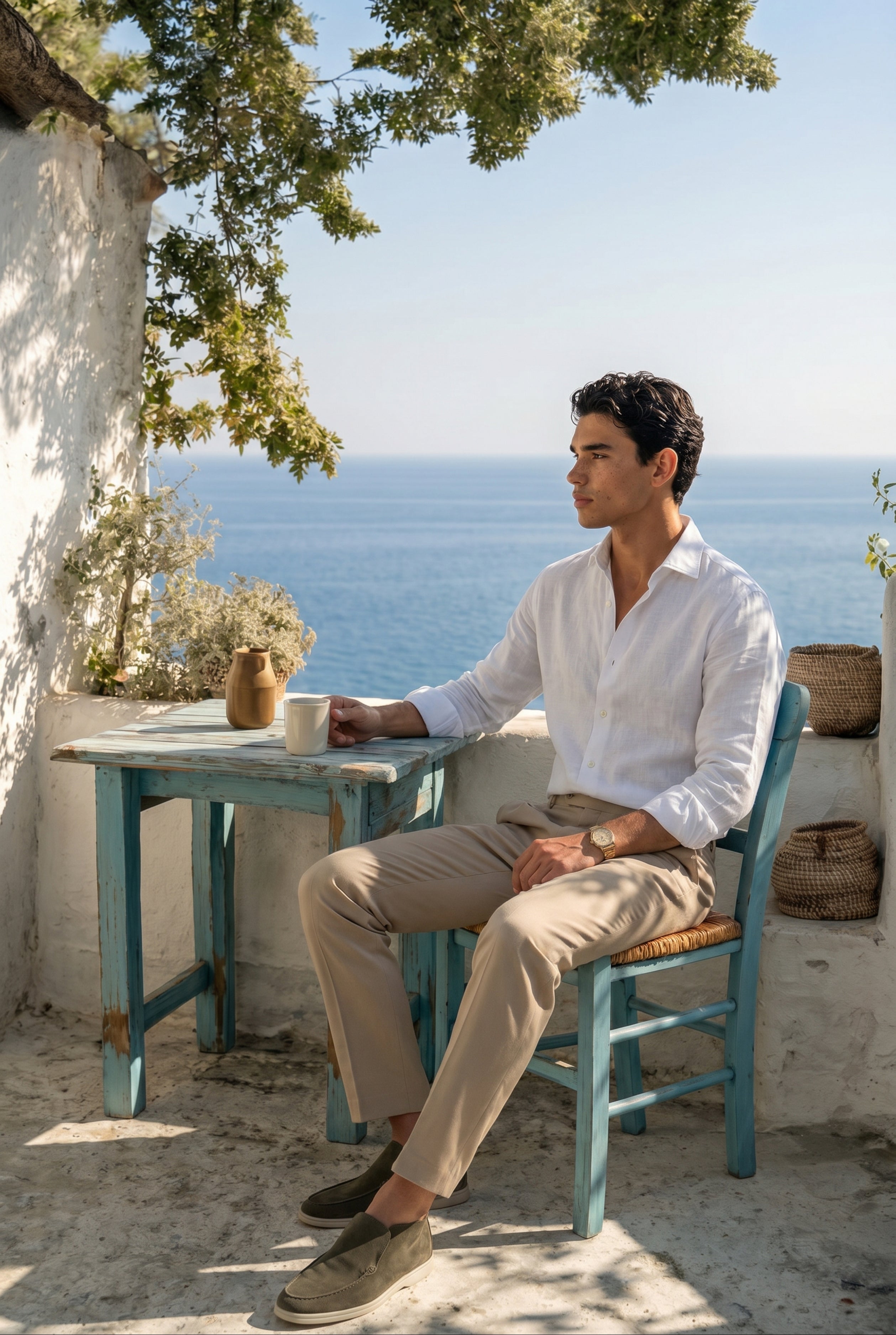 Timassi Amalfi Süet Loafer - Koyu Taba taban detayı