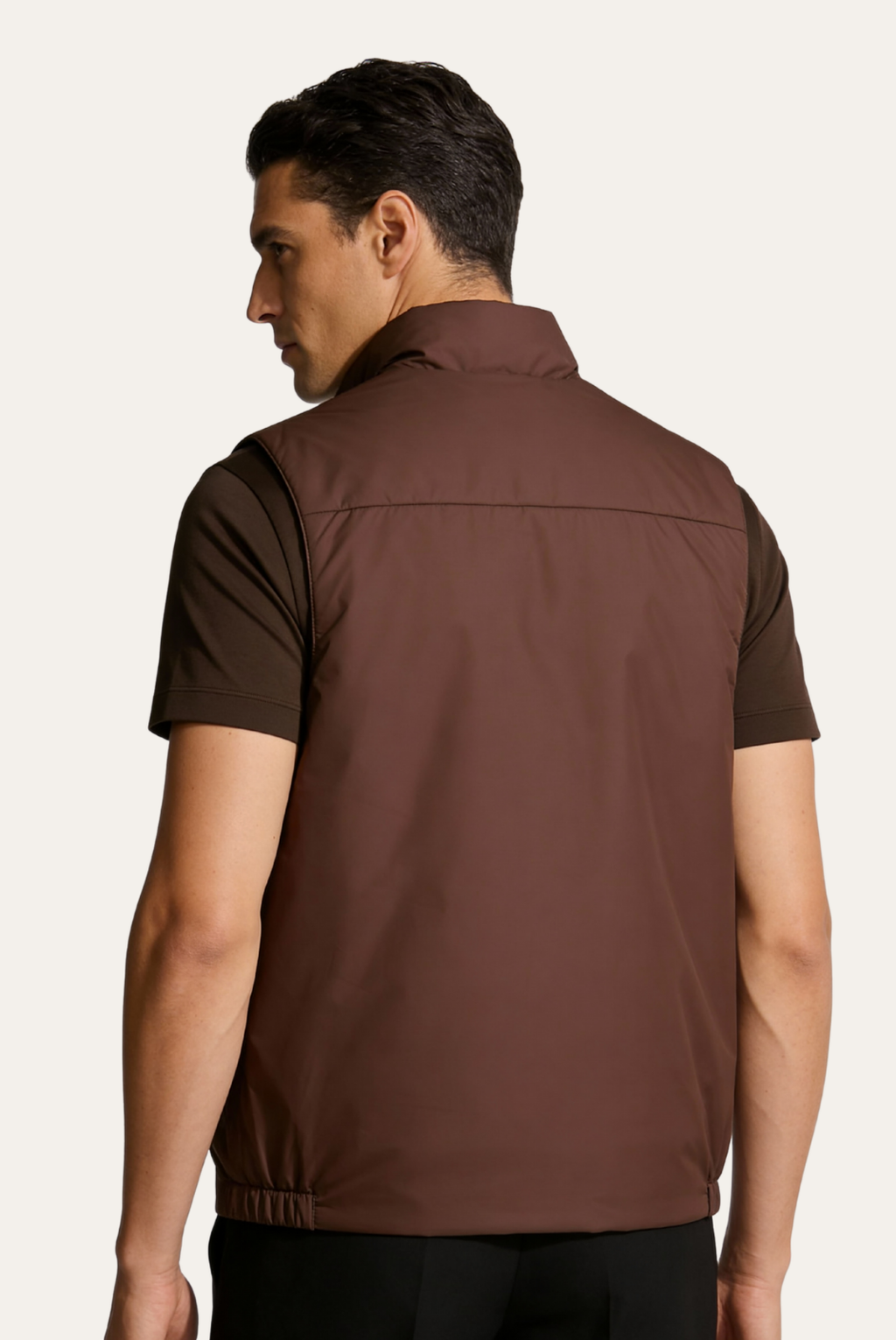 Kahverengi Roma Yelek