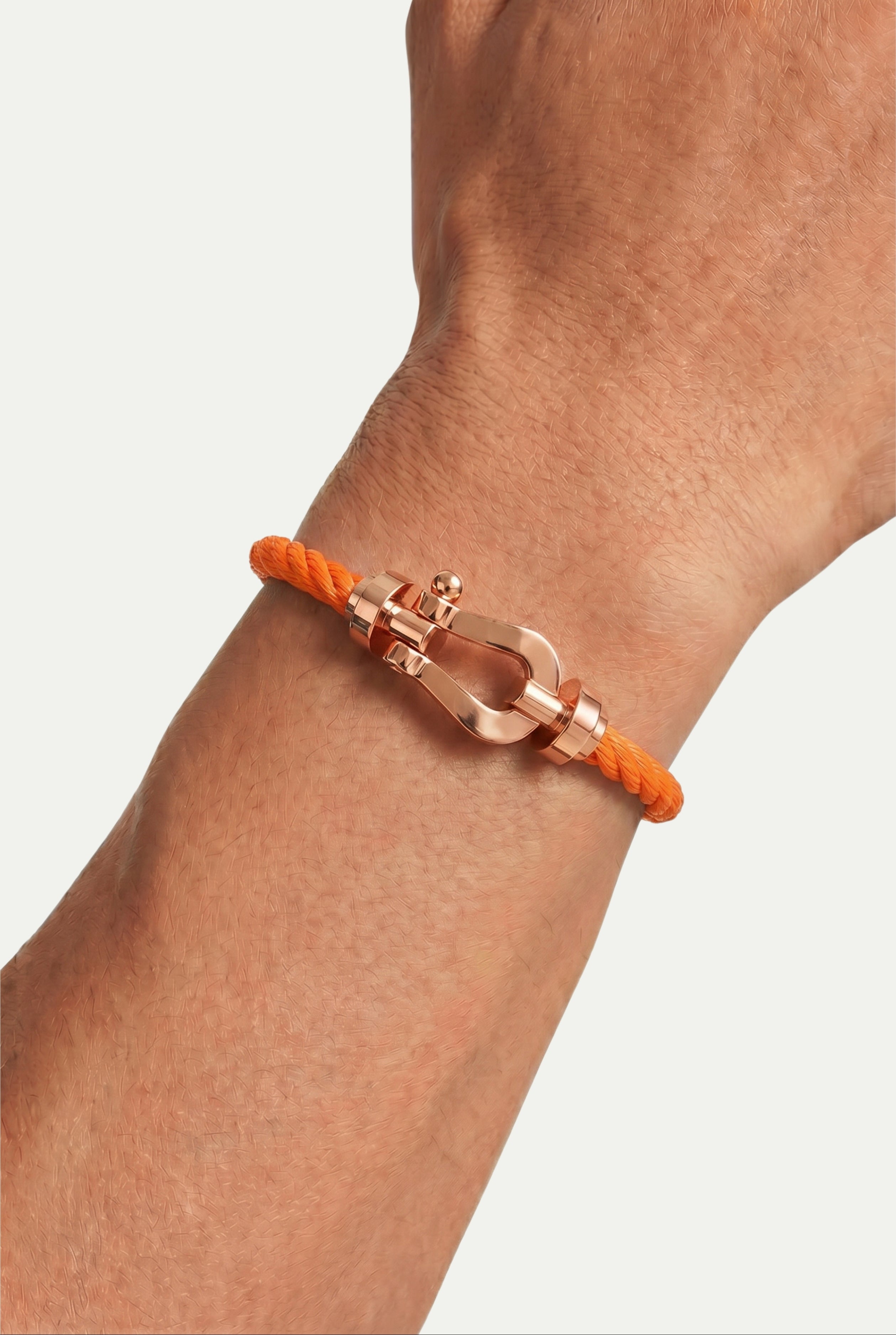 Timassi yat bileklik - Turuncu/Rose Gold detay