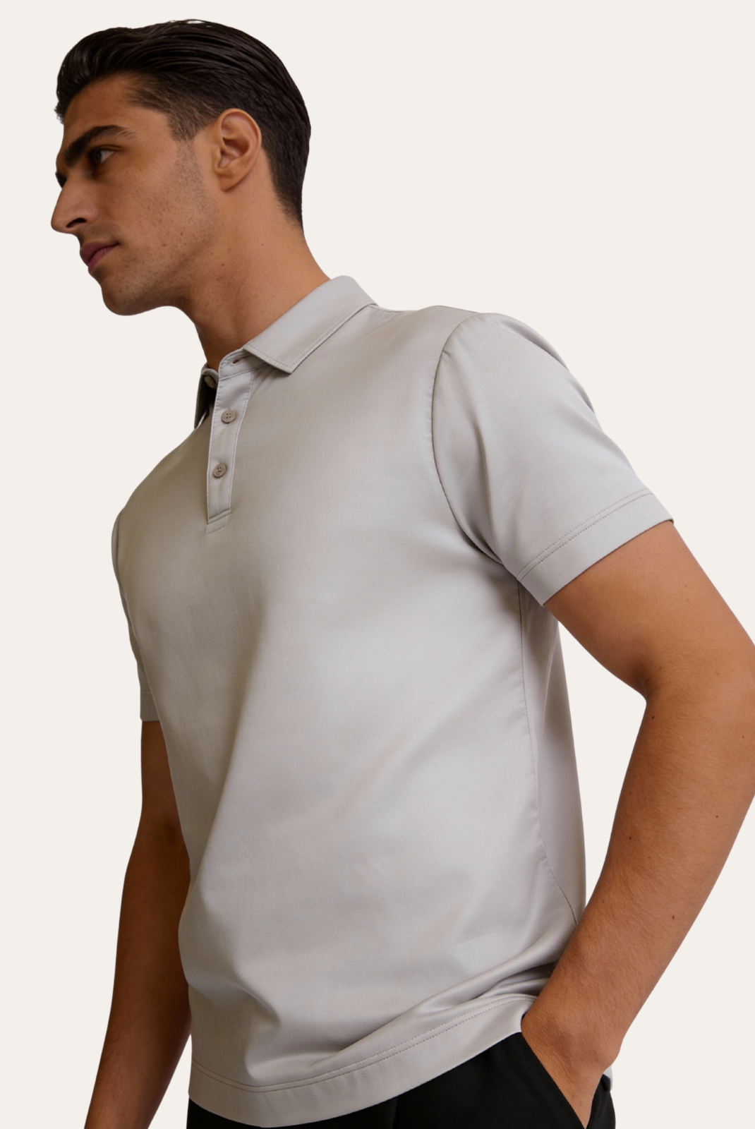 Bej Fondatore Polo T-Shirt