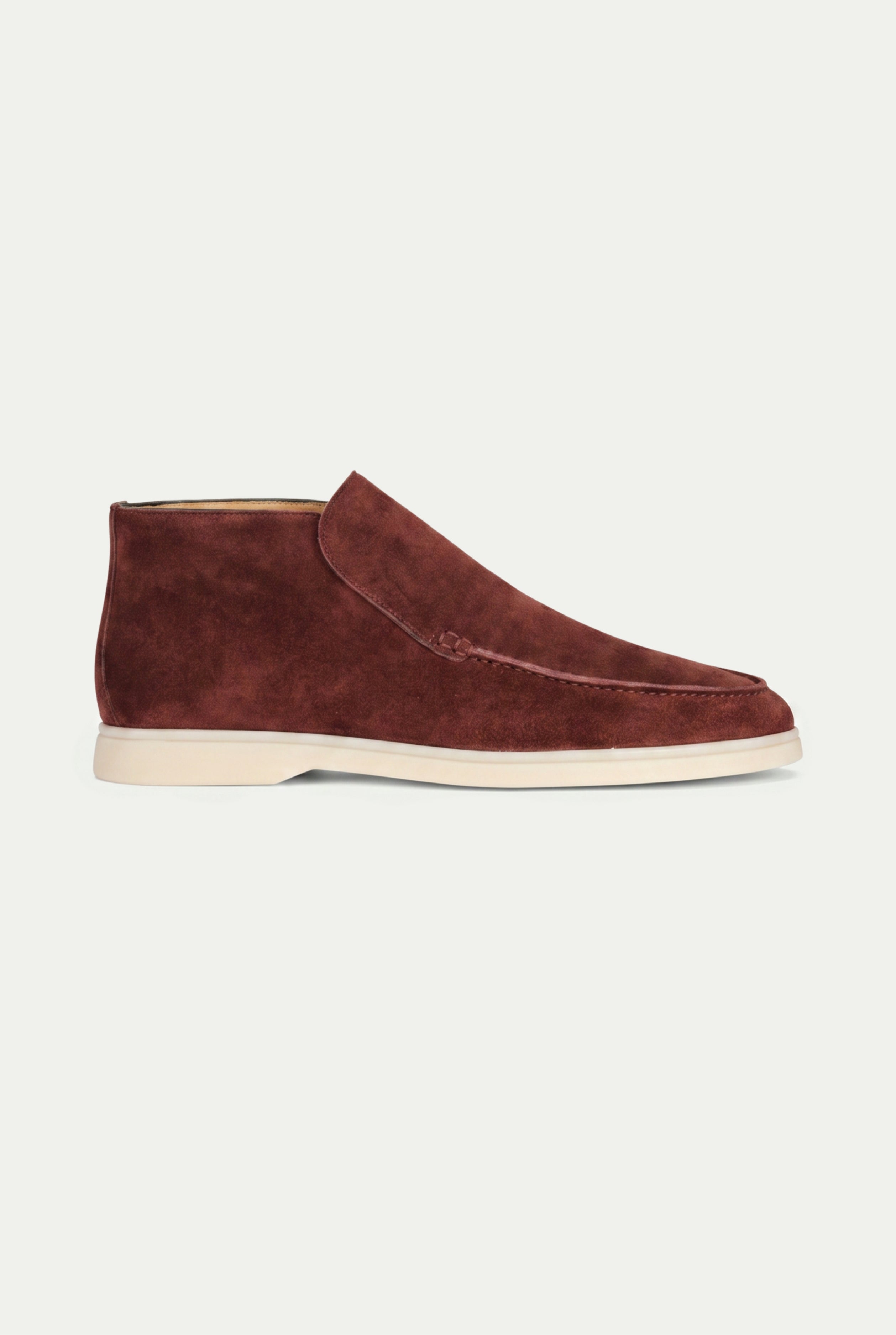 Timassi Amalfi Süet Loafer - Bordo