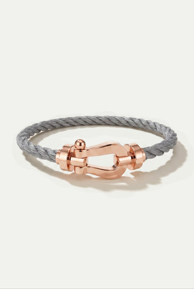 Yat Bileklik - Gri/Rose Gold