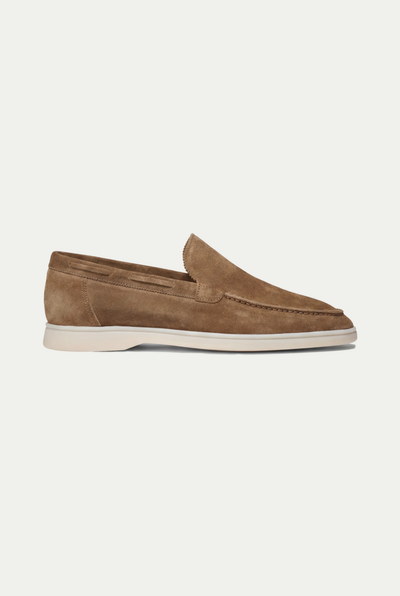 Amalfi Klasik Süet Loafer - Devetüyü