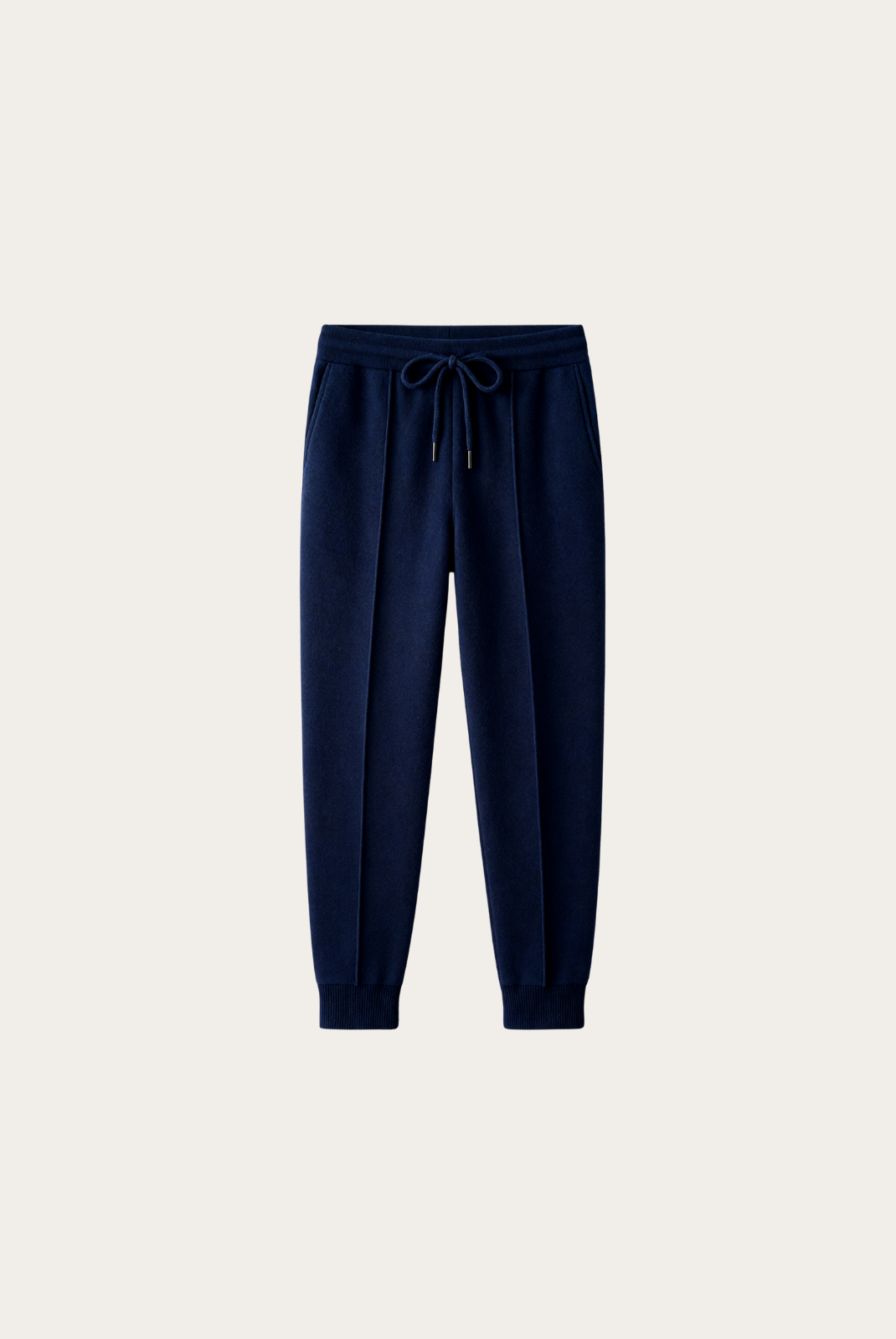 Lacivert Merino Yün Jogger