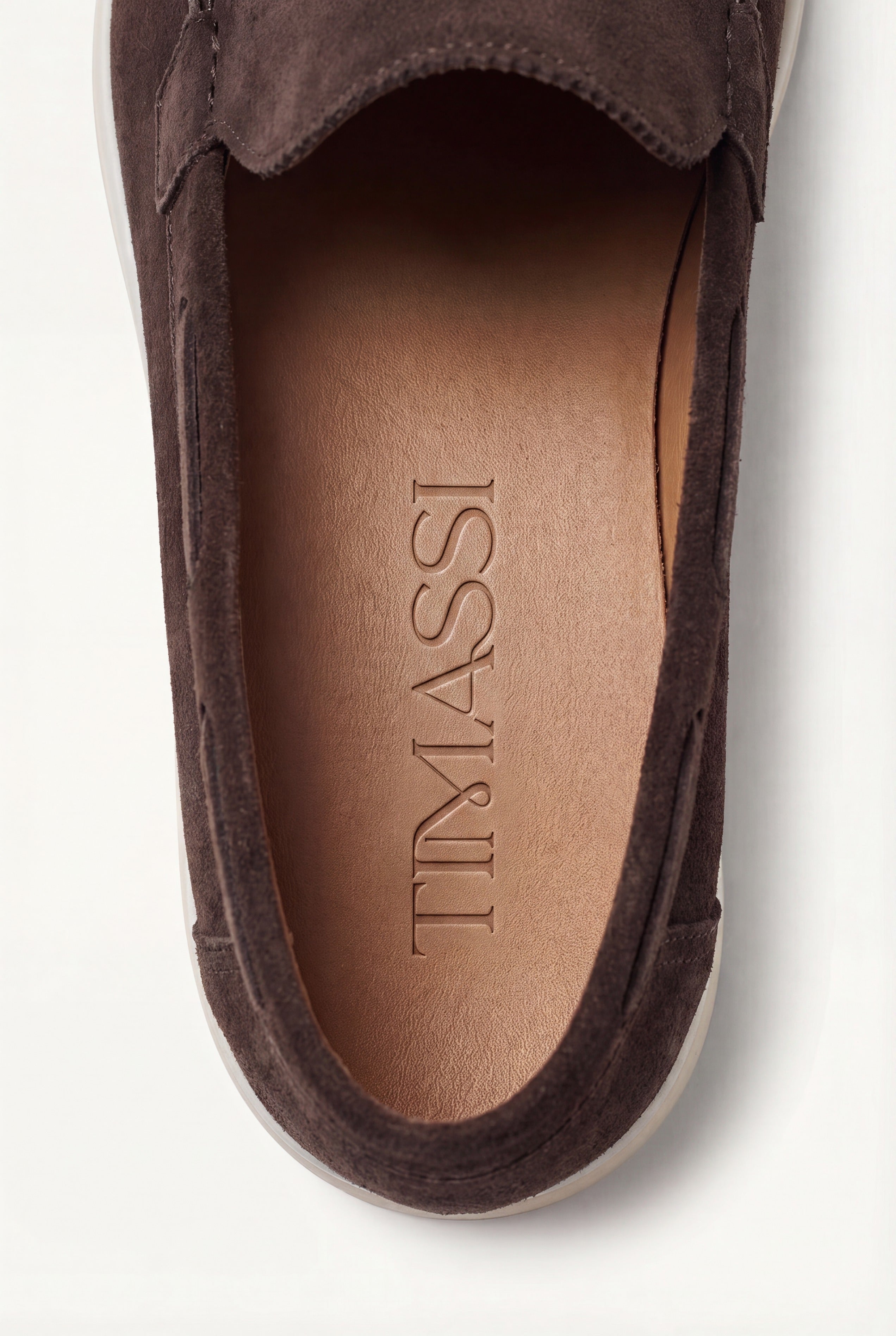 Amalfi Klasik Süet Loafer - Kahverengi