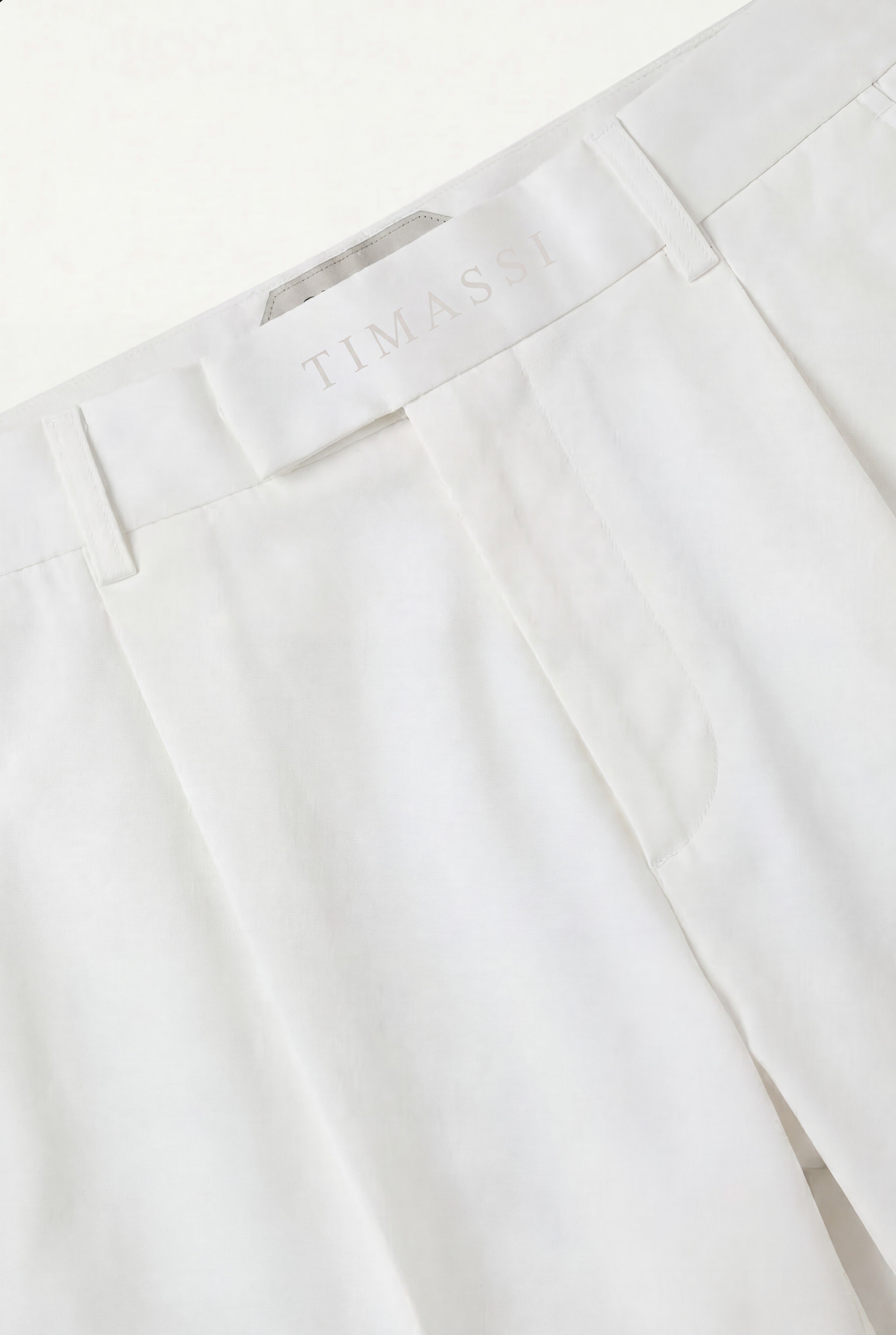 Portofino Klasik Pantolon - Beyaz