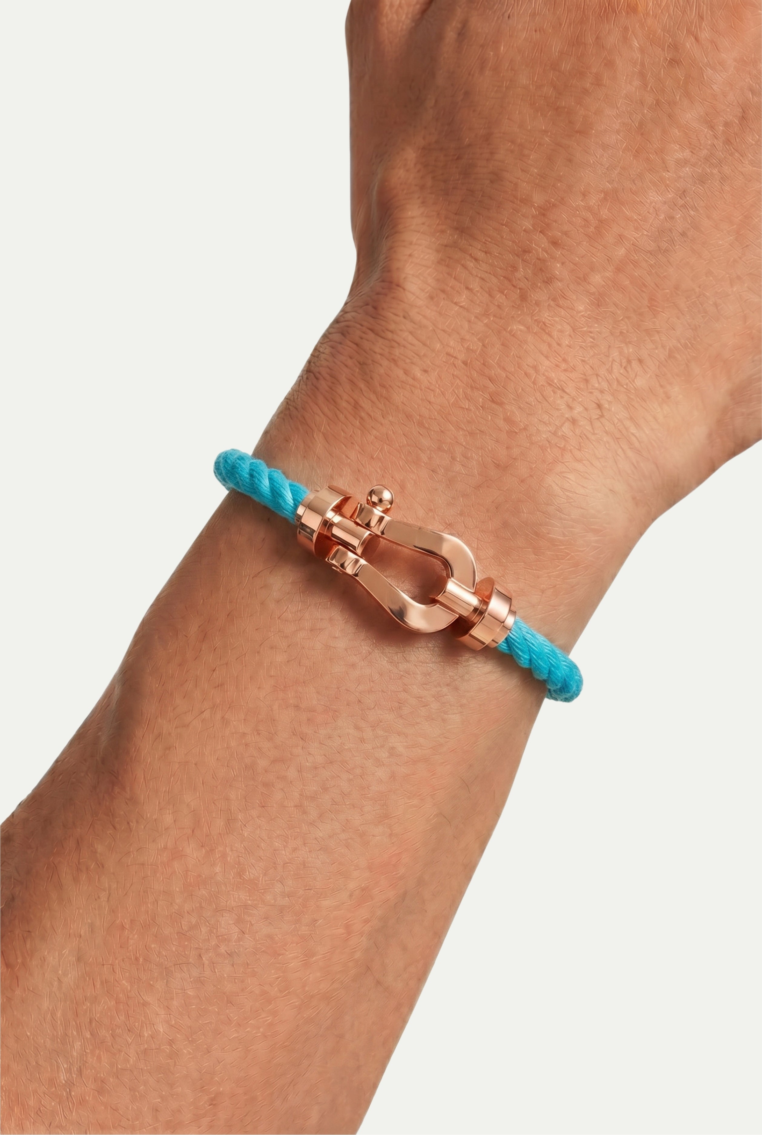 Timassi yat bileklik - Mavi/Rose Gold detay