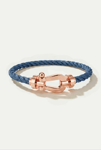 Yat Bileklik - Lacivert/Rose Gold