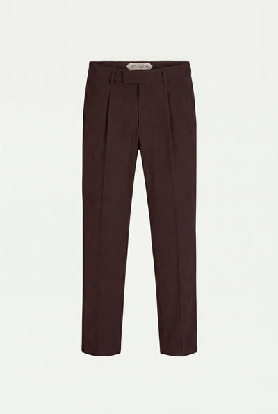 Portofino Klasik Pantolon - Kahverengi