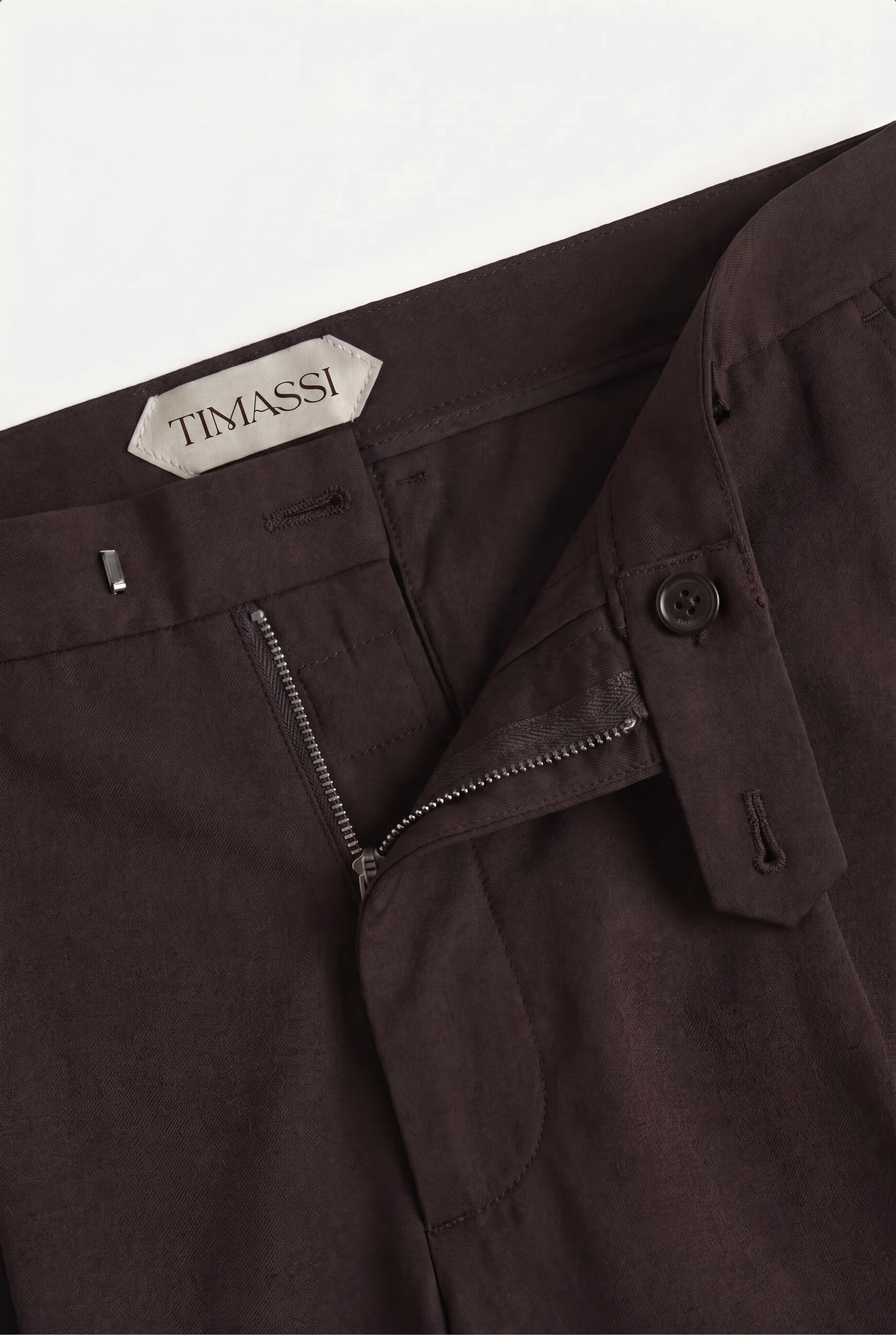Portofino Klasik Pantolon - Kahverengi