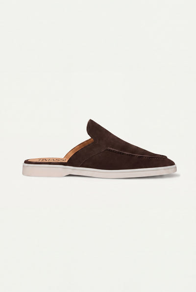 Marina Süet Mule - Espresso