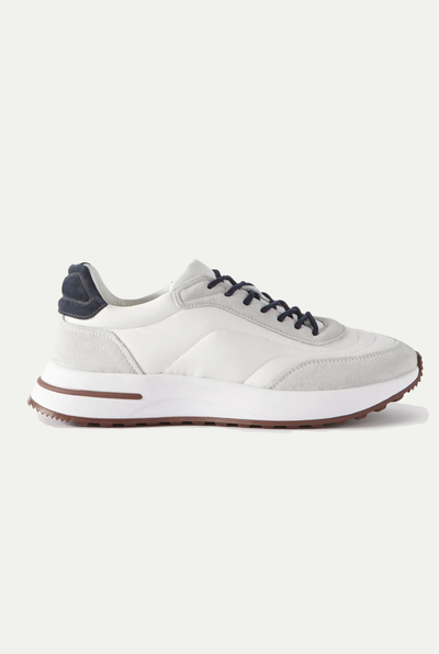 Portofino Süet Sneaker - Beyaz