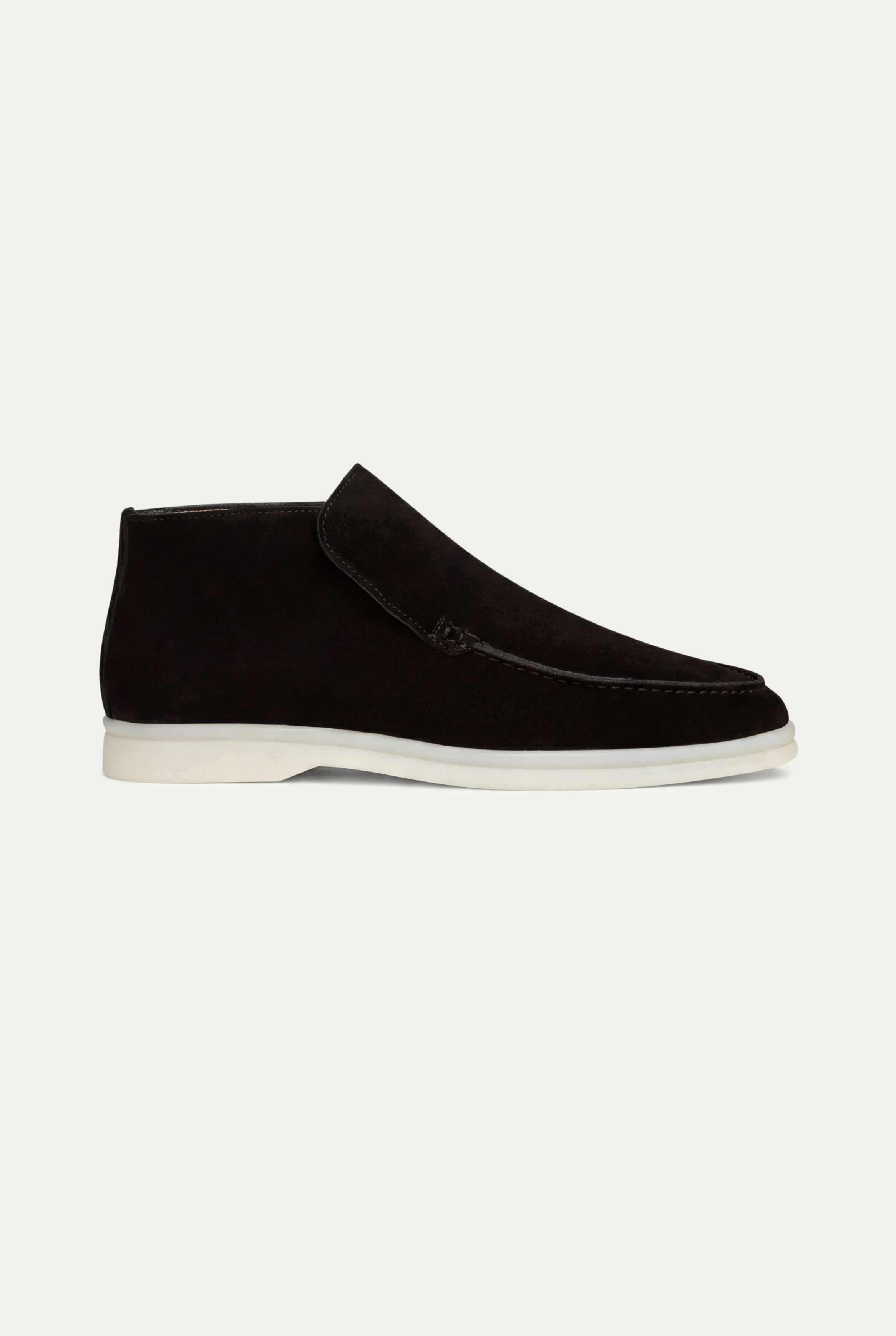 Timassi Amalfi City Süet Loafer - Siyah