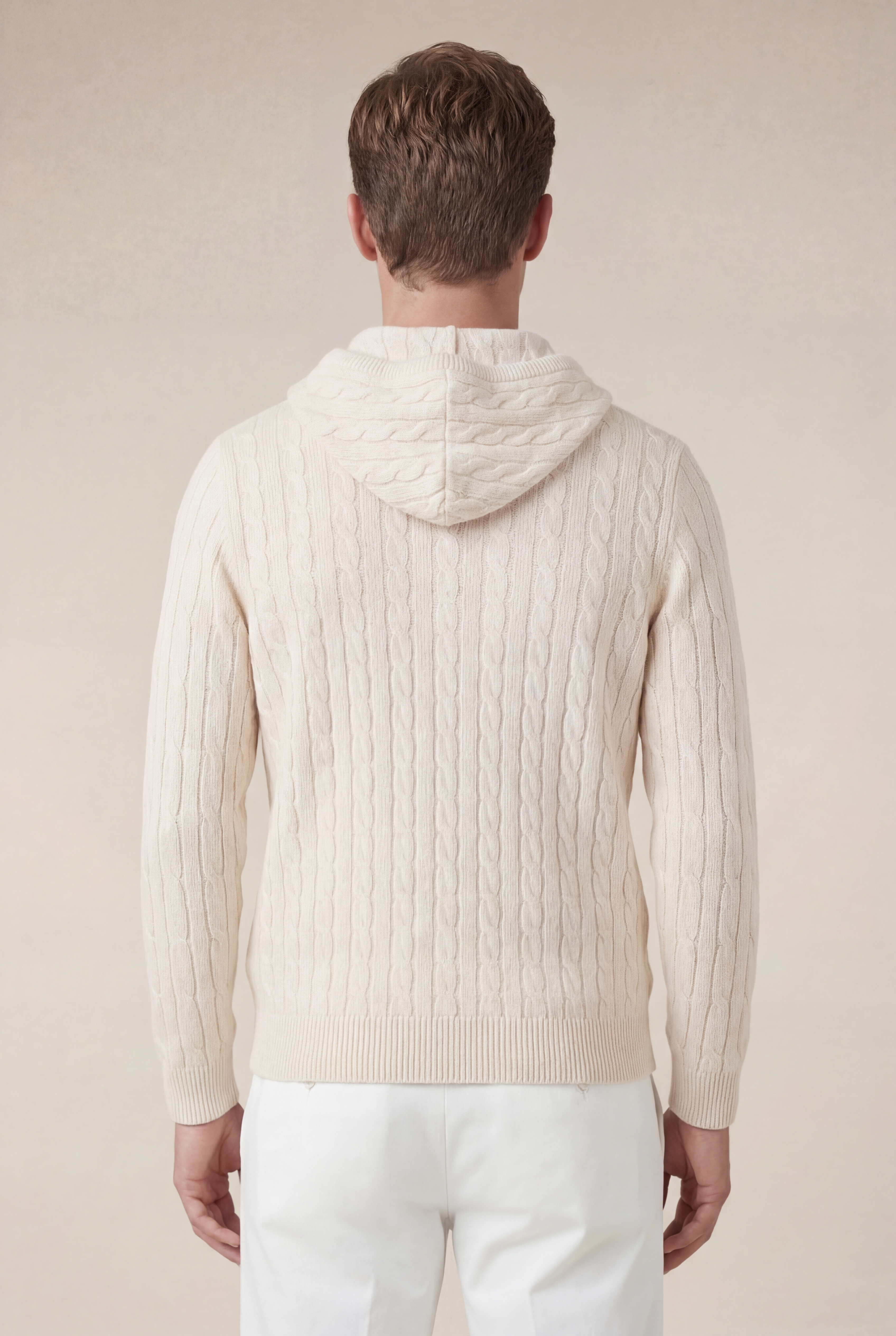 Timassi Como Kaşmir Kapüşonlu Sweatshirt - günlük kombin