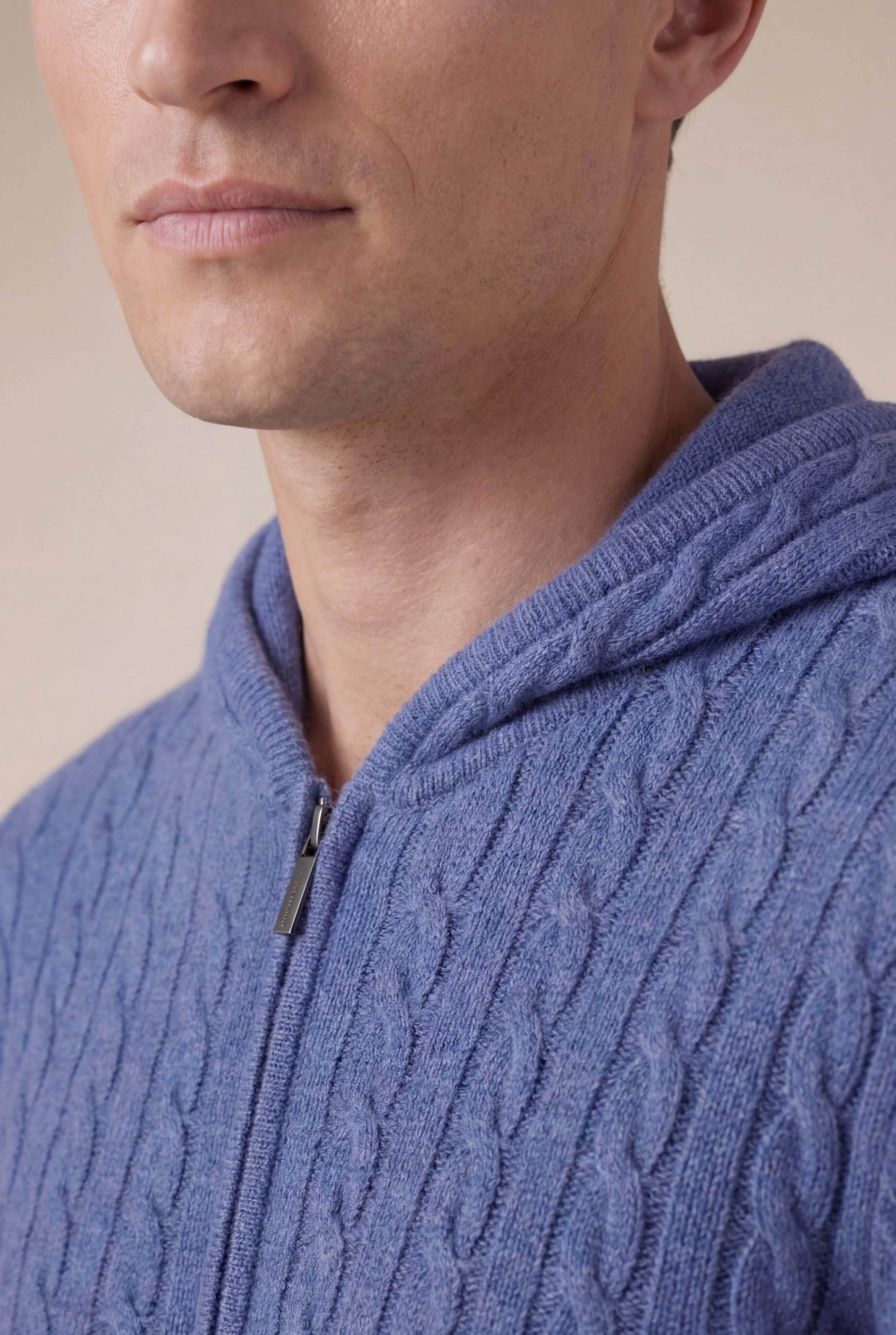Timassi Como Kaşmir Kapüşonlu Sweatshirt - arka görünüm