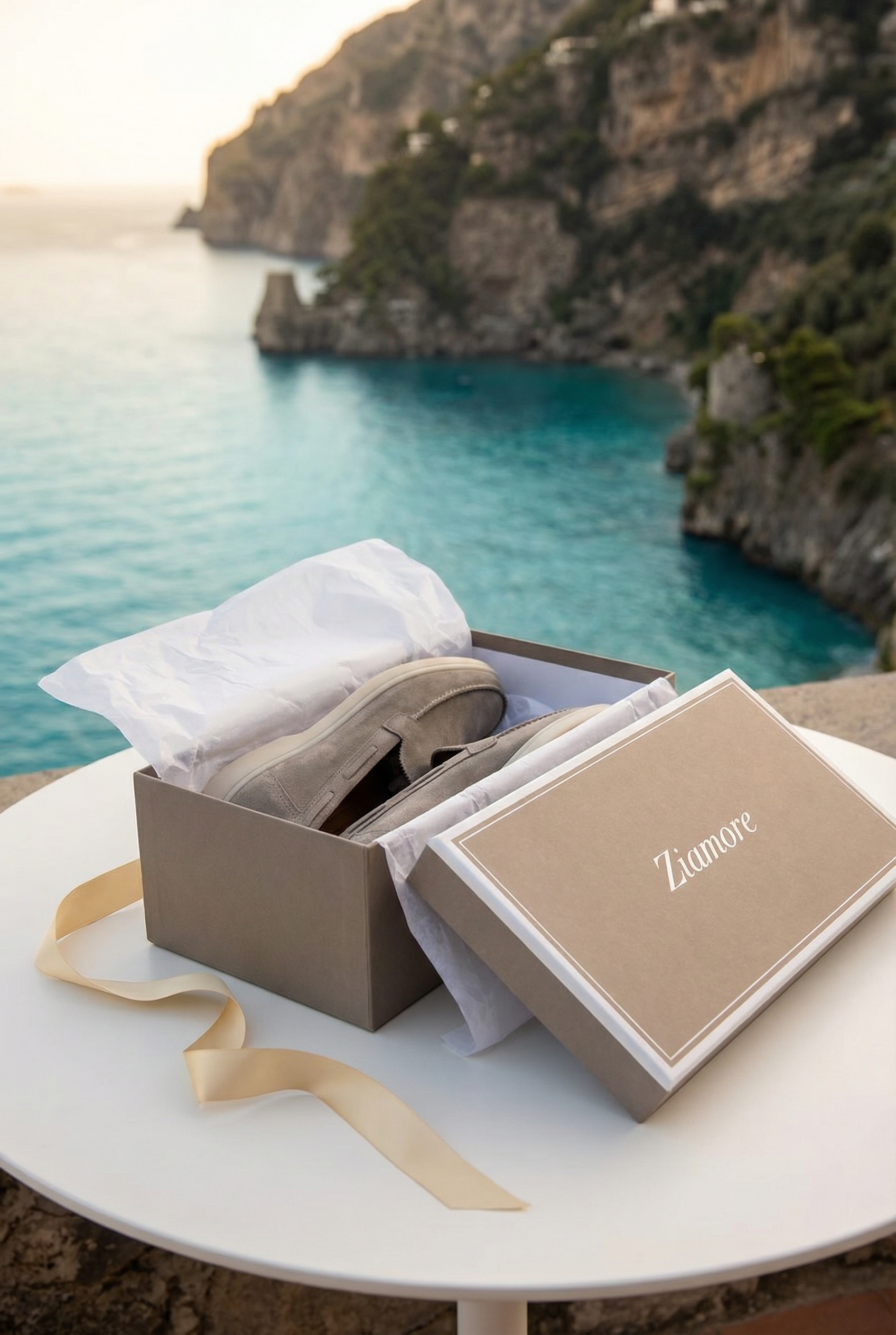 Timassi Amalfi Klasik Süet Loafer - Açık Gri kombin önerisi