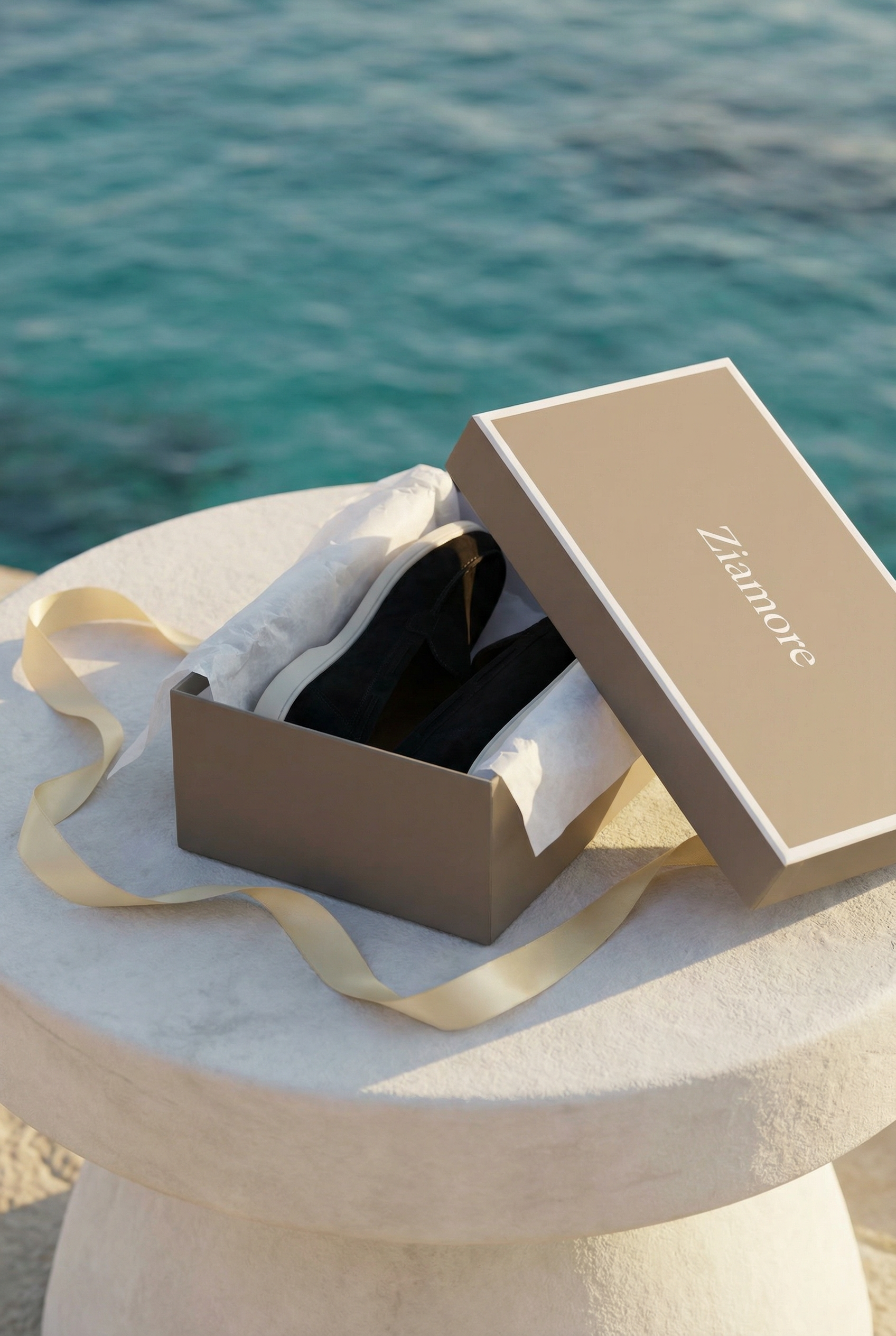 Timassi Amalfi Klasik Süet Loafer - Siyah üstten görünüm