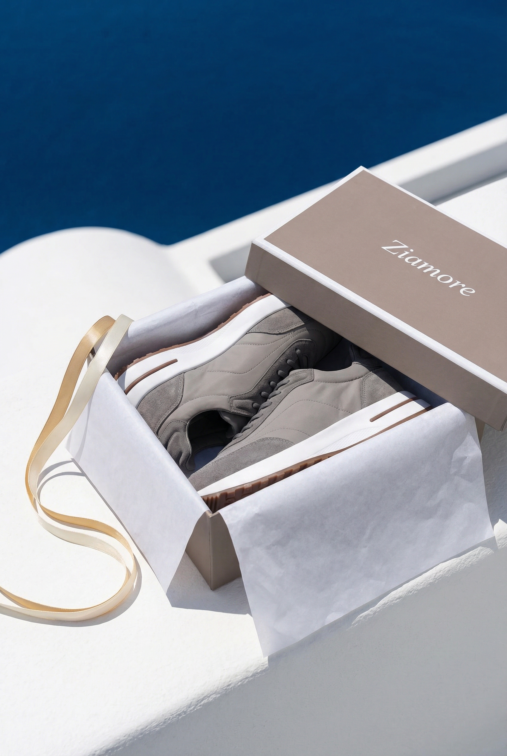 Timassi Portofino Süet Sneaker - yakın çekim