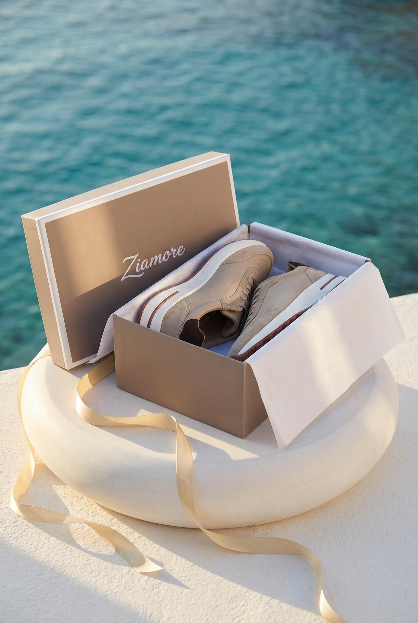 Timassi Portofino Süet Sneaker - yakın çekim
