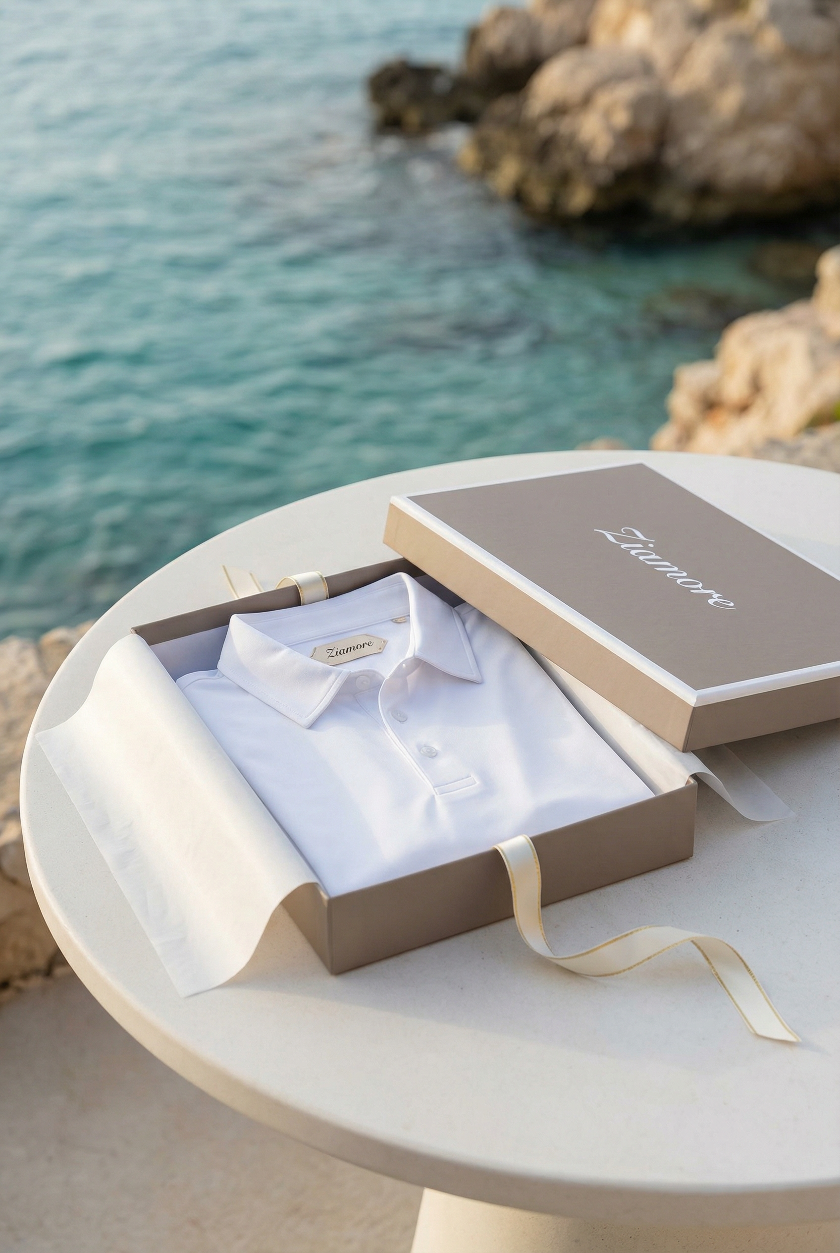 Timassi Portofino Polo - Beyaz kombin önerisi