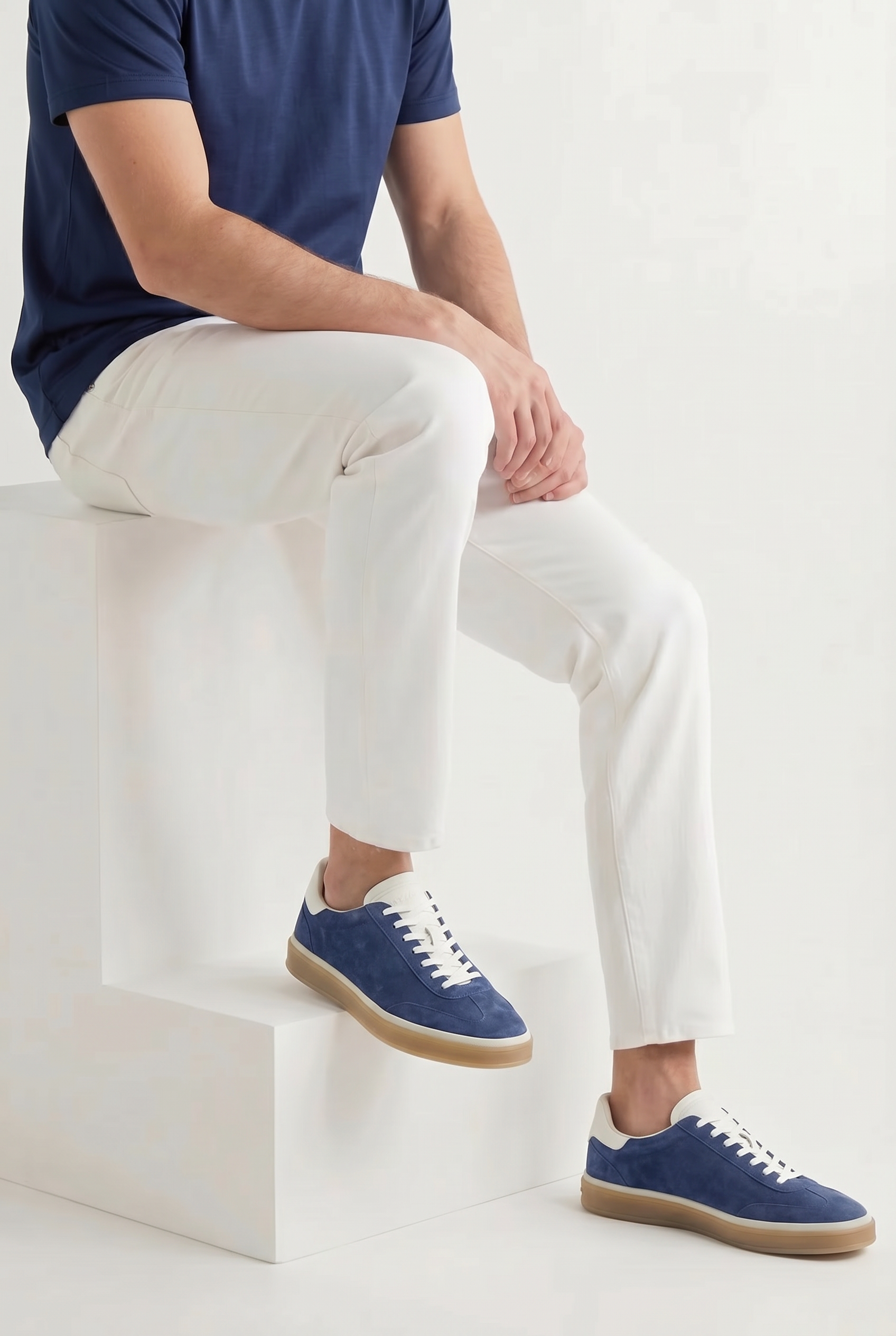Timassi Bogota Süet Sneaker - topuk detayı