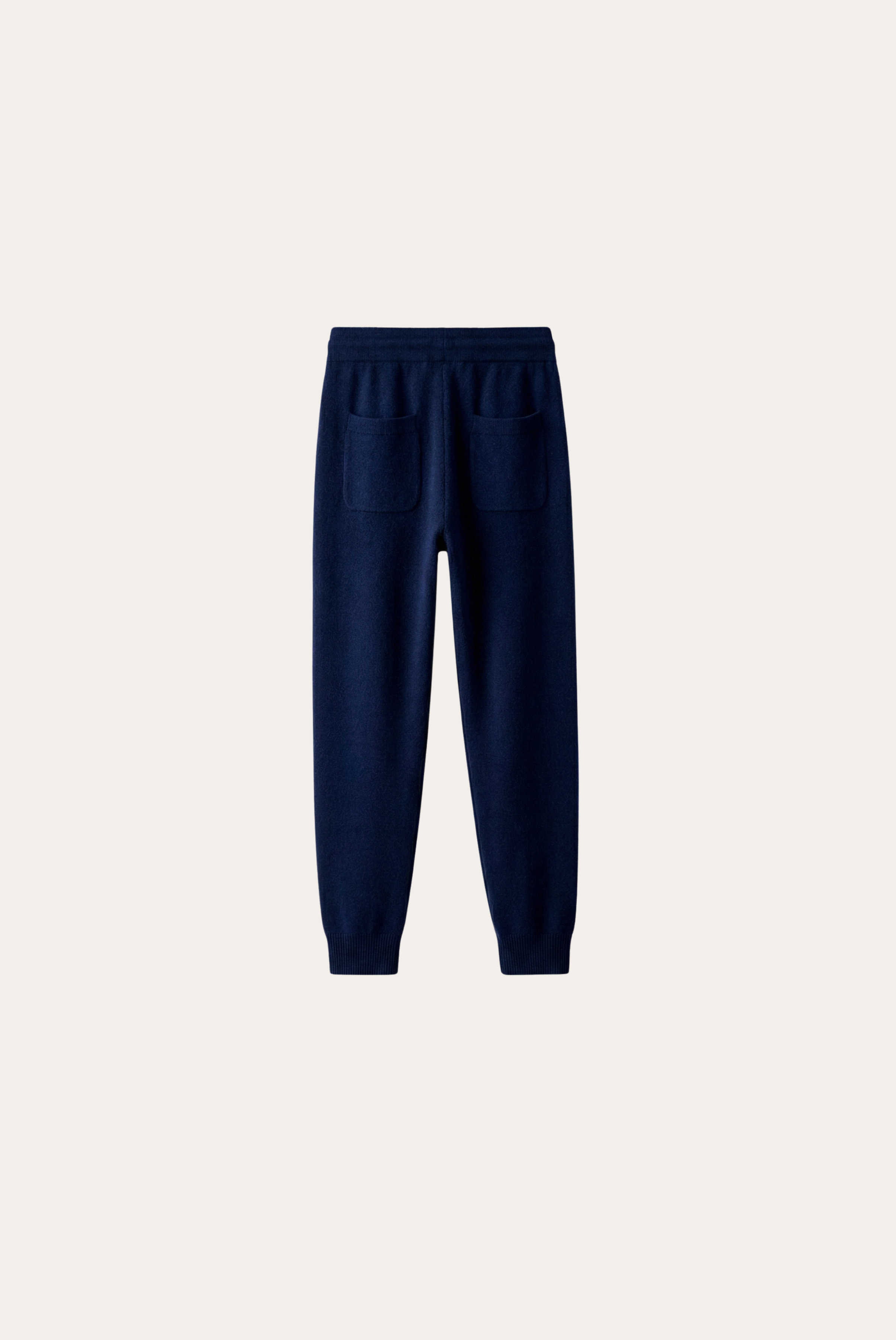 Lacivert Merino Yün Jogger