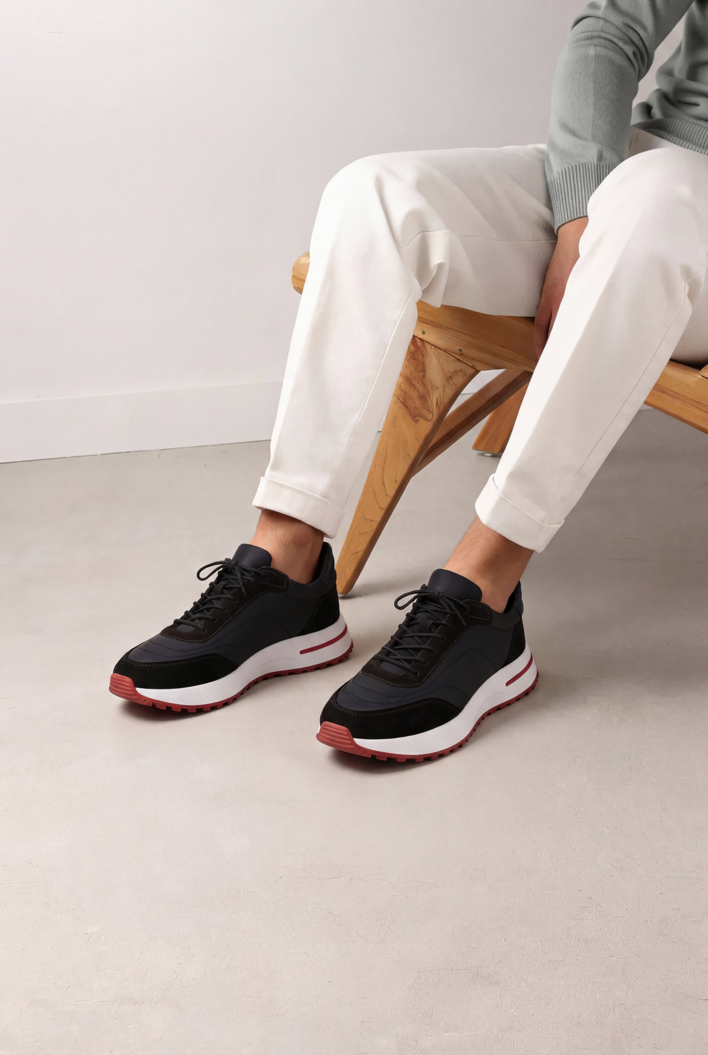 Timassi Portofino Süet Sneaker - çift ayakkabı görünümü
