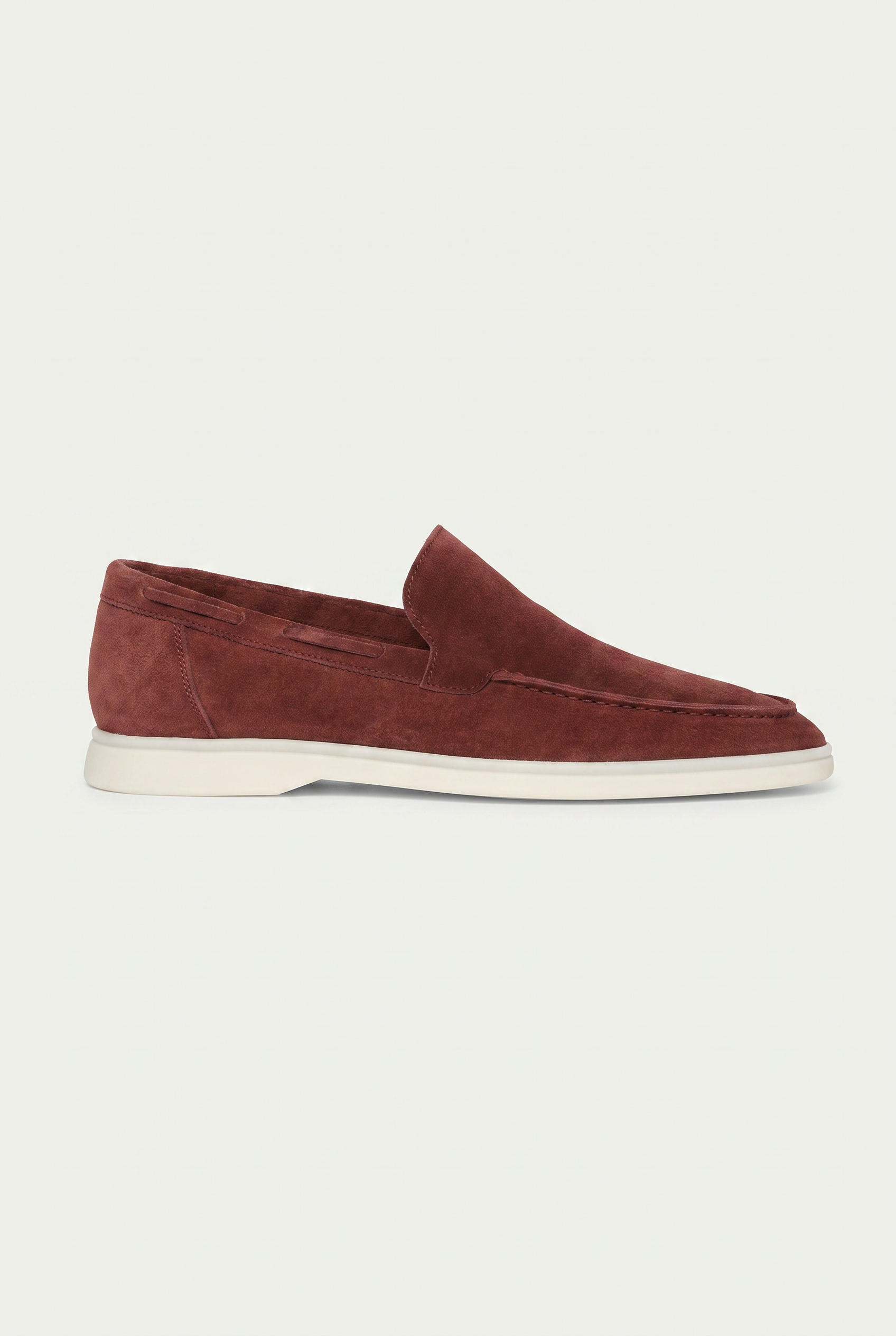 Timassi süet loafer - Bordo