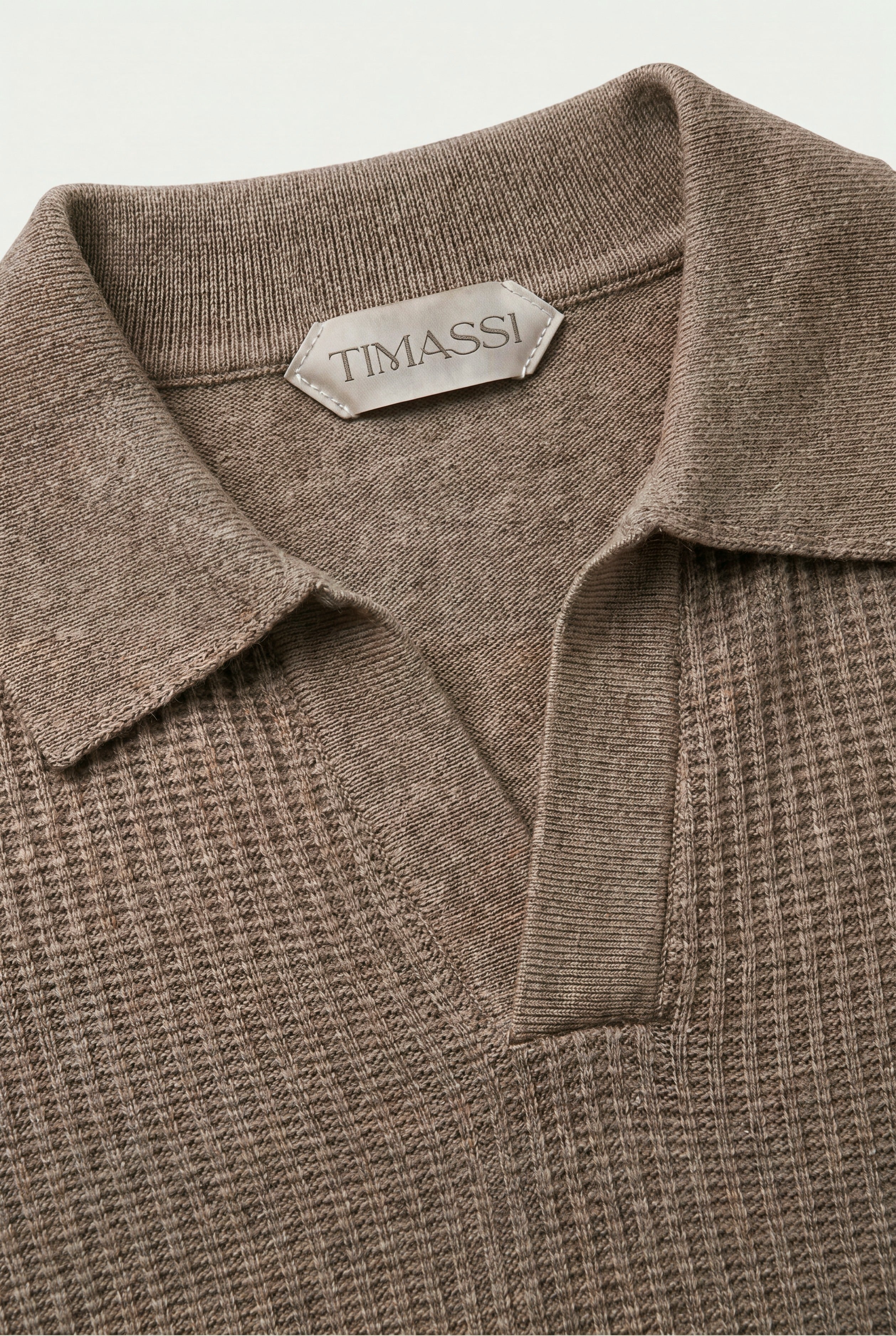 Ravello Örgü Polo - Taupe