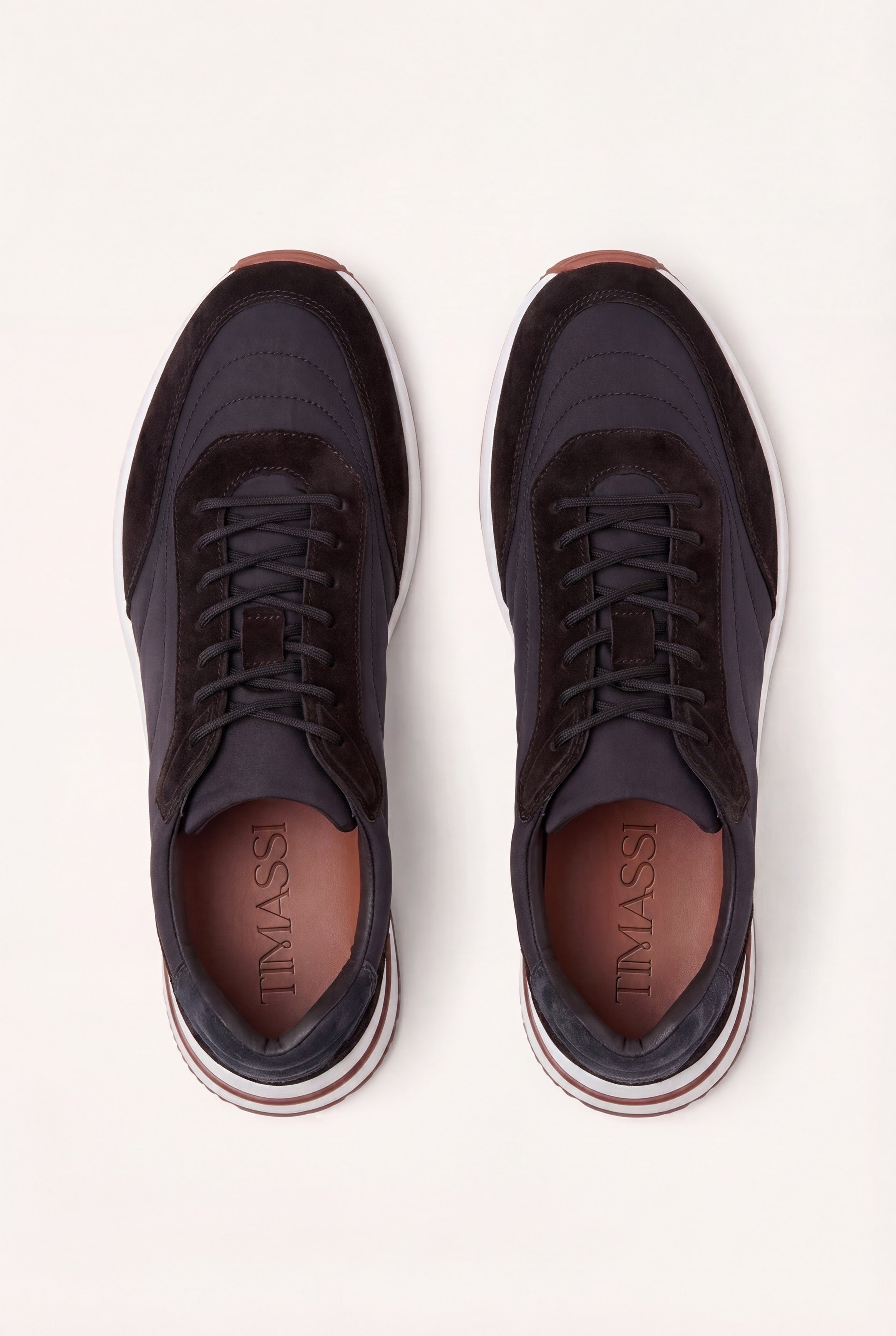 Portofino Süet Sneaker - Siyah
