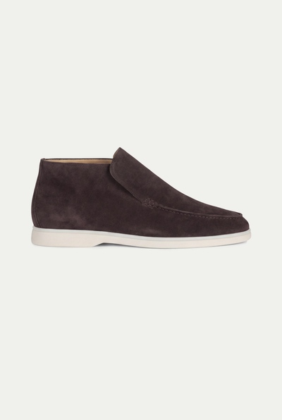 Amalfi Süet Loafer - Kahverengi
