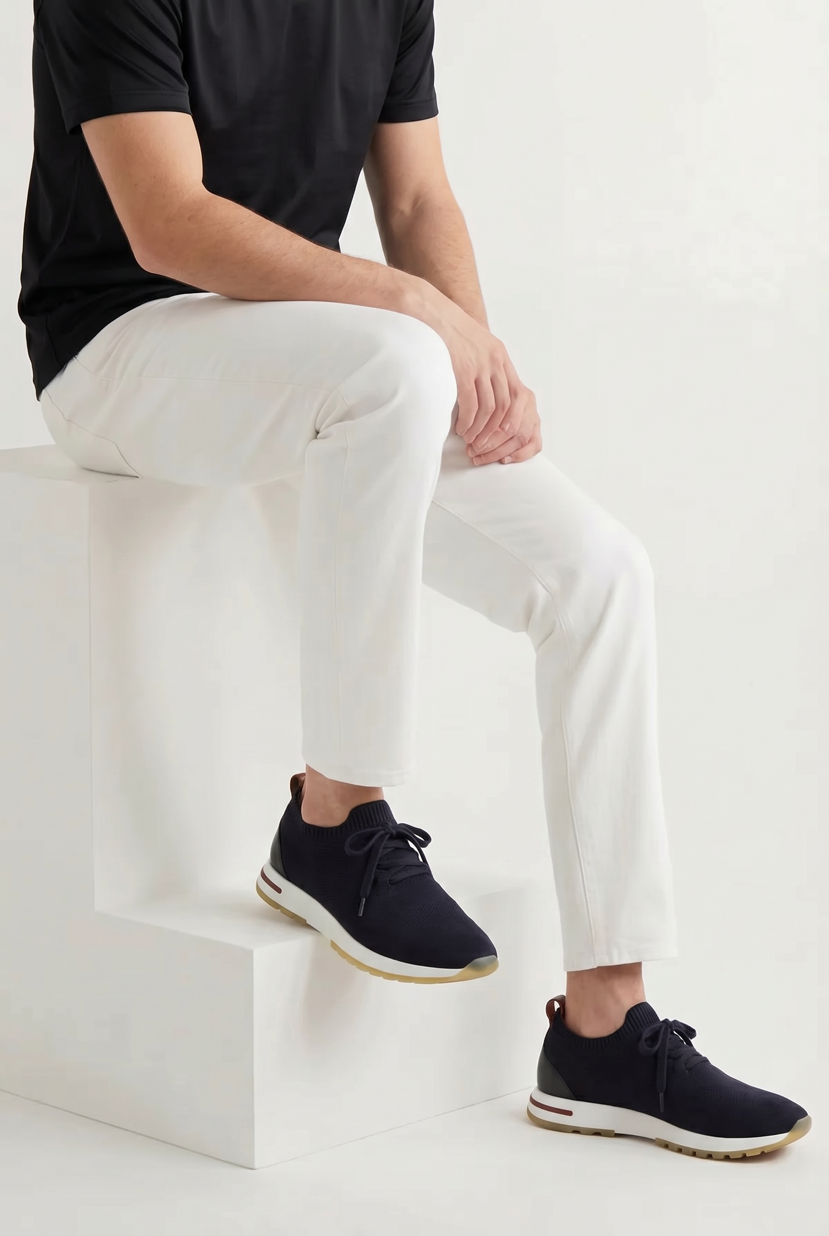 Timassi Tireno Örgü Sneaker - topuk detayı