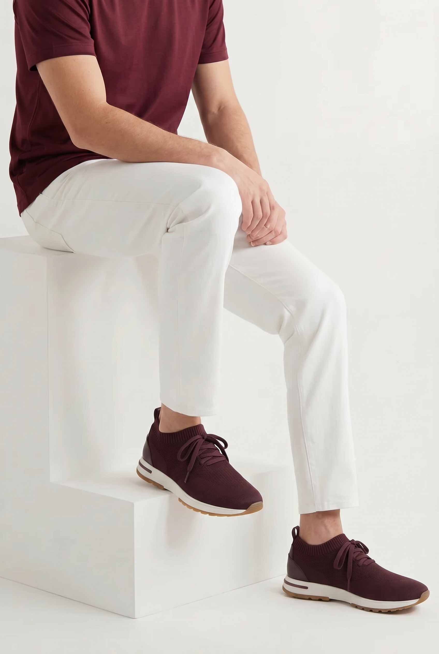 Timassi Tireno Örgü Sneaker - yan profil
