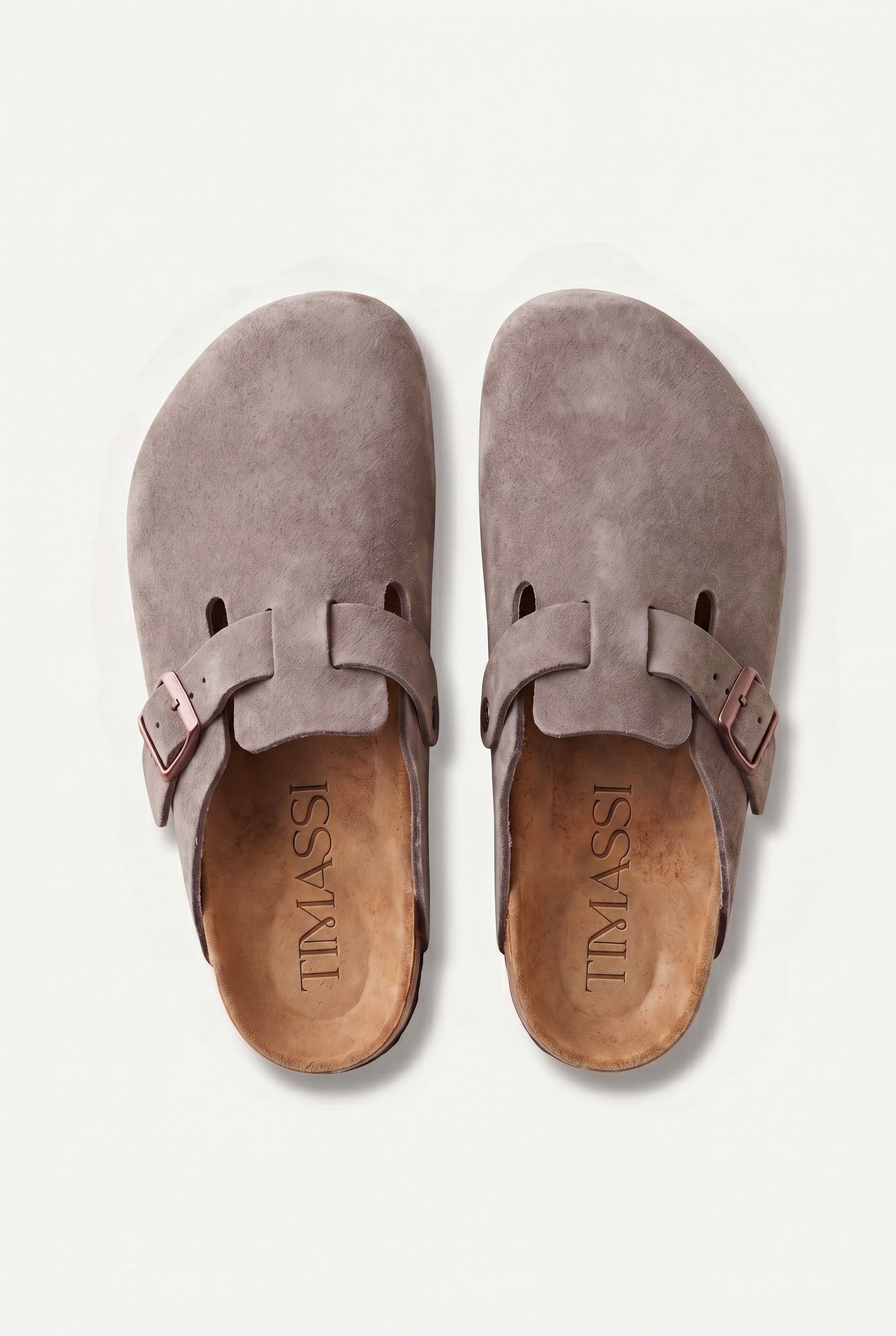 Oslo Süet Clog - Vizon
