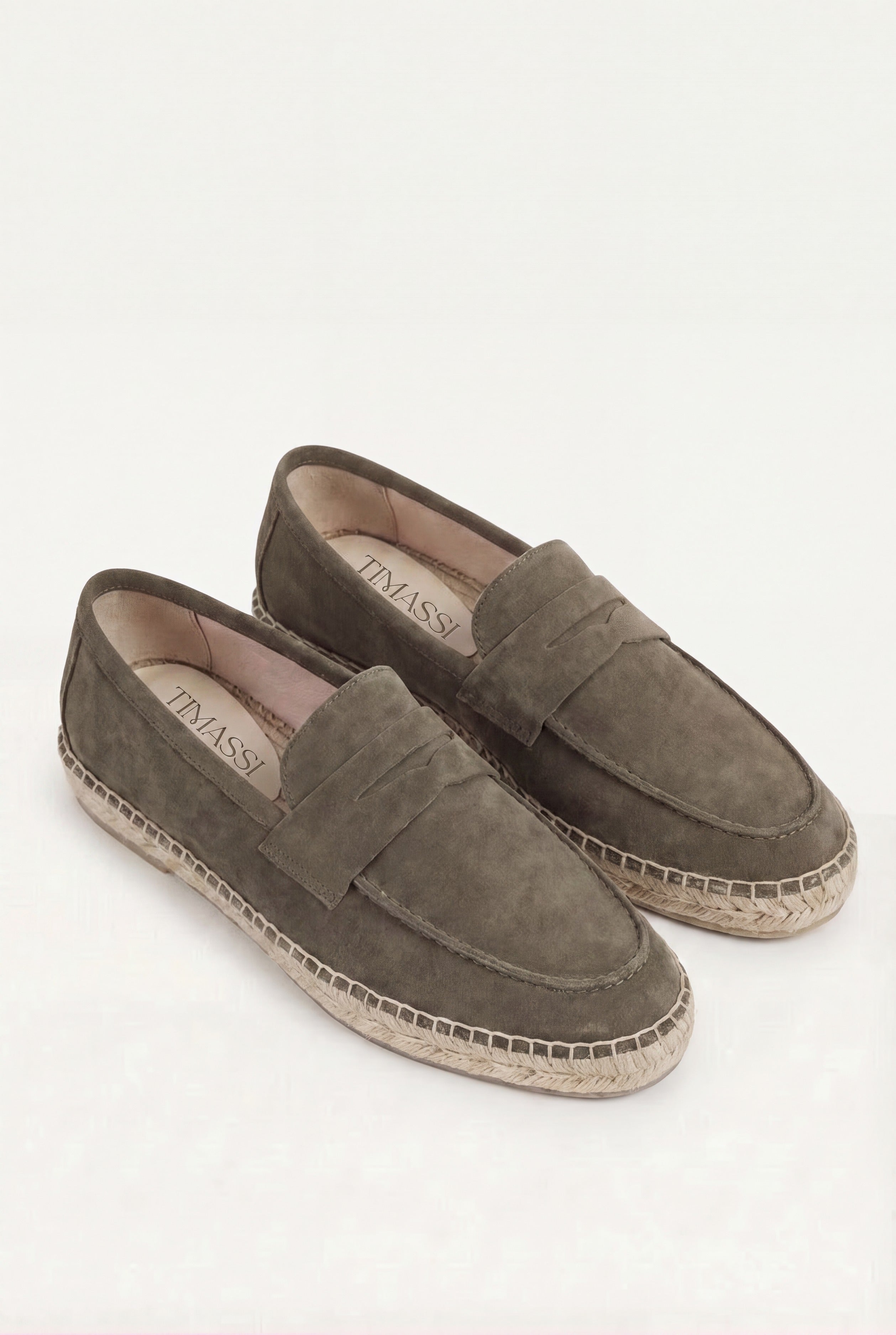 Capri Süet Loafer - Zeytin Yeşili