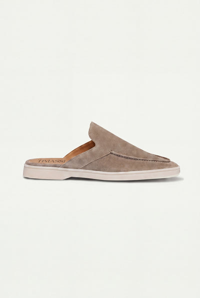 Marina Süet Mule - Taupe
