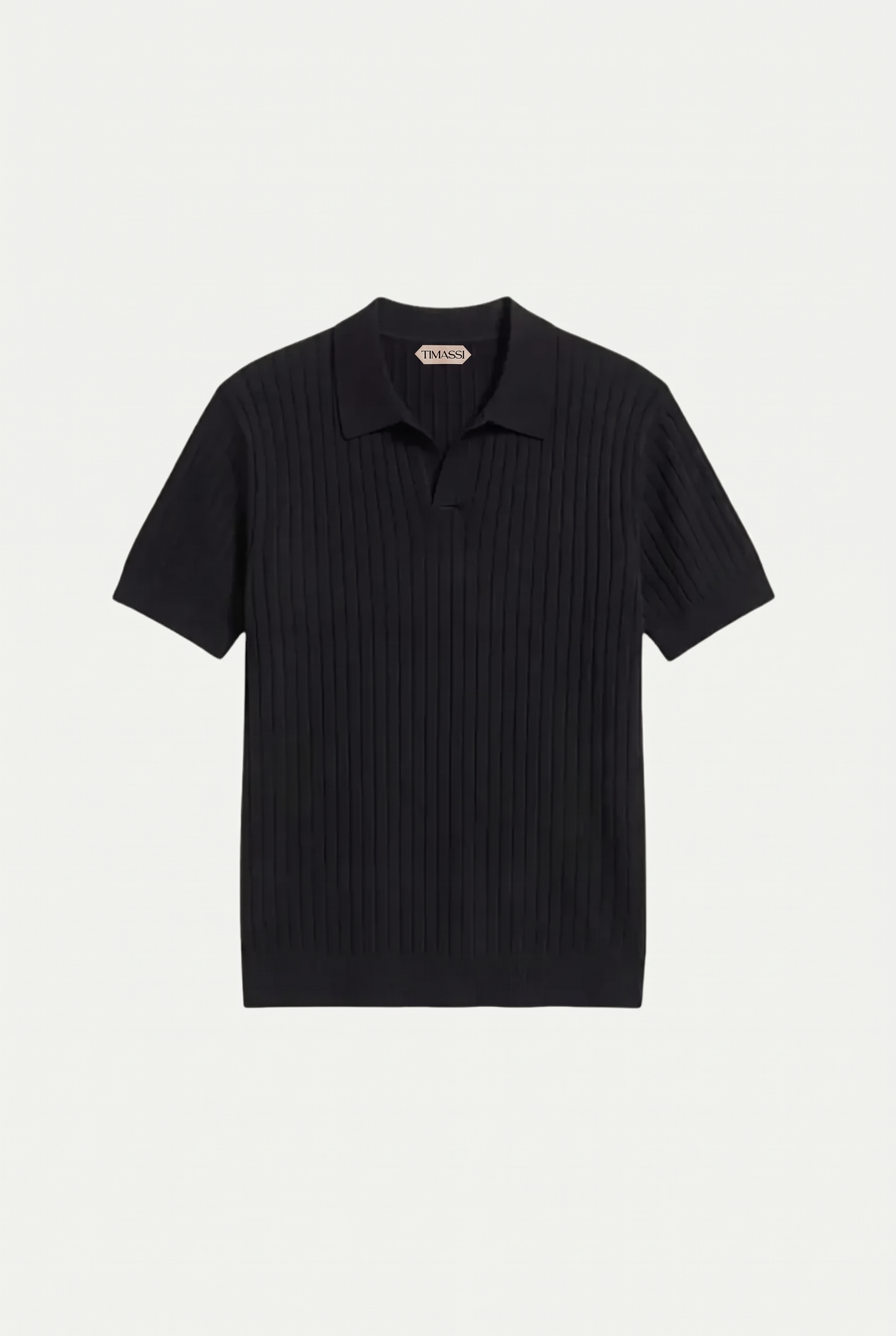 Capri Triko Polo - Siyah